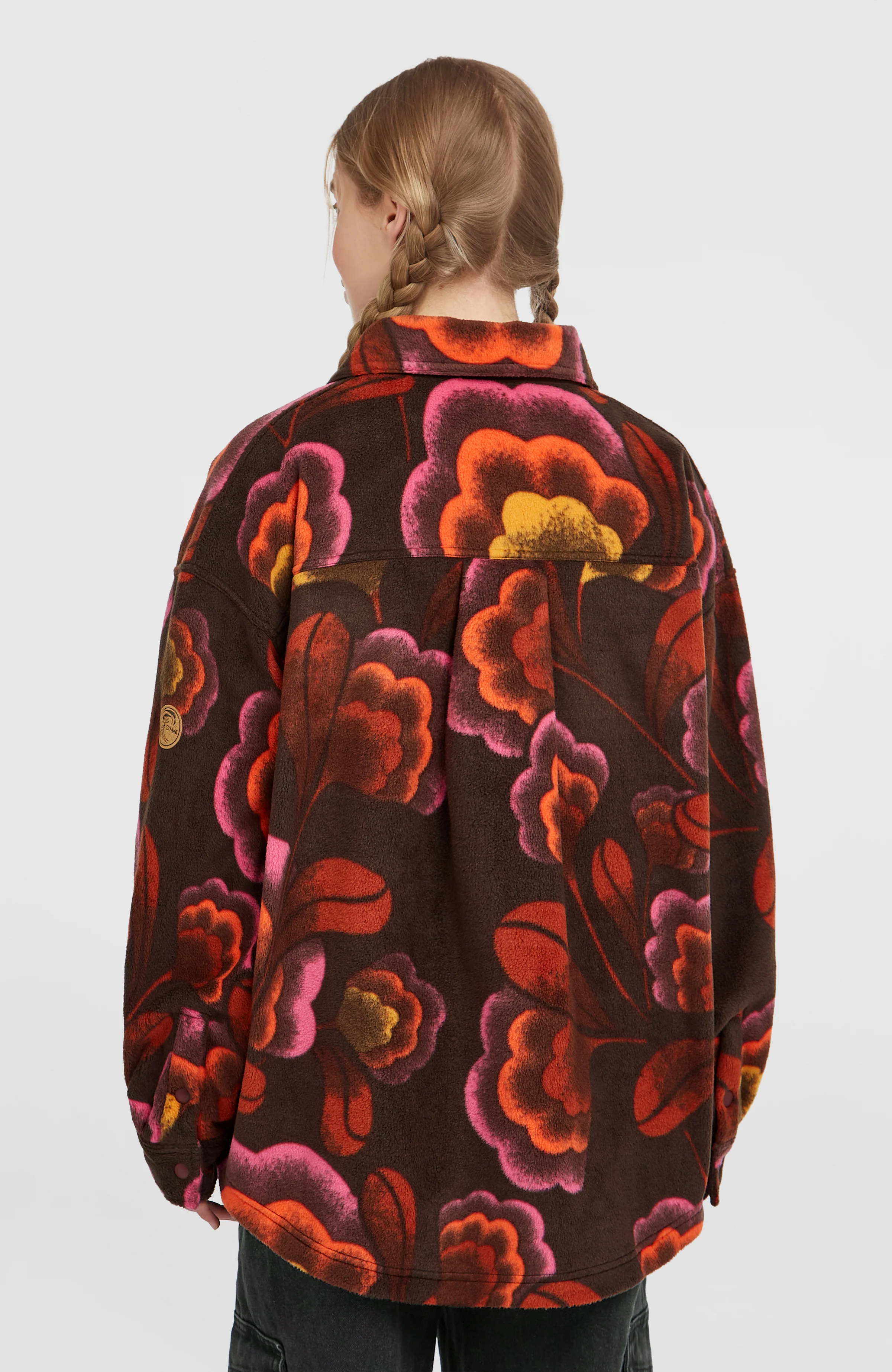 O'Riginals Superfleece Shirt | Brown Originals Flower