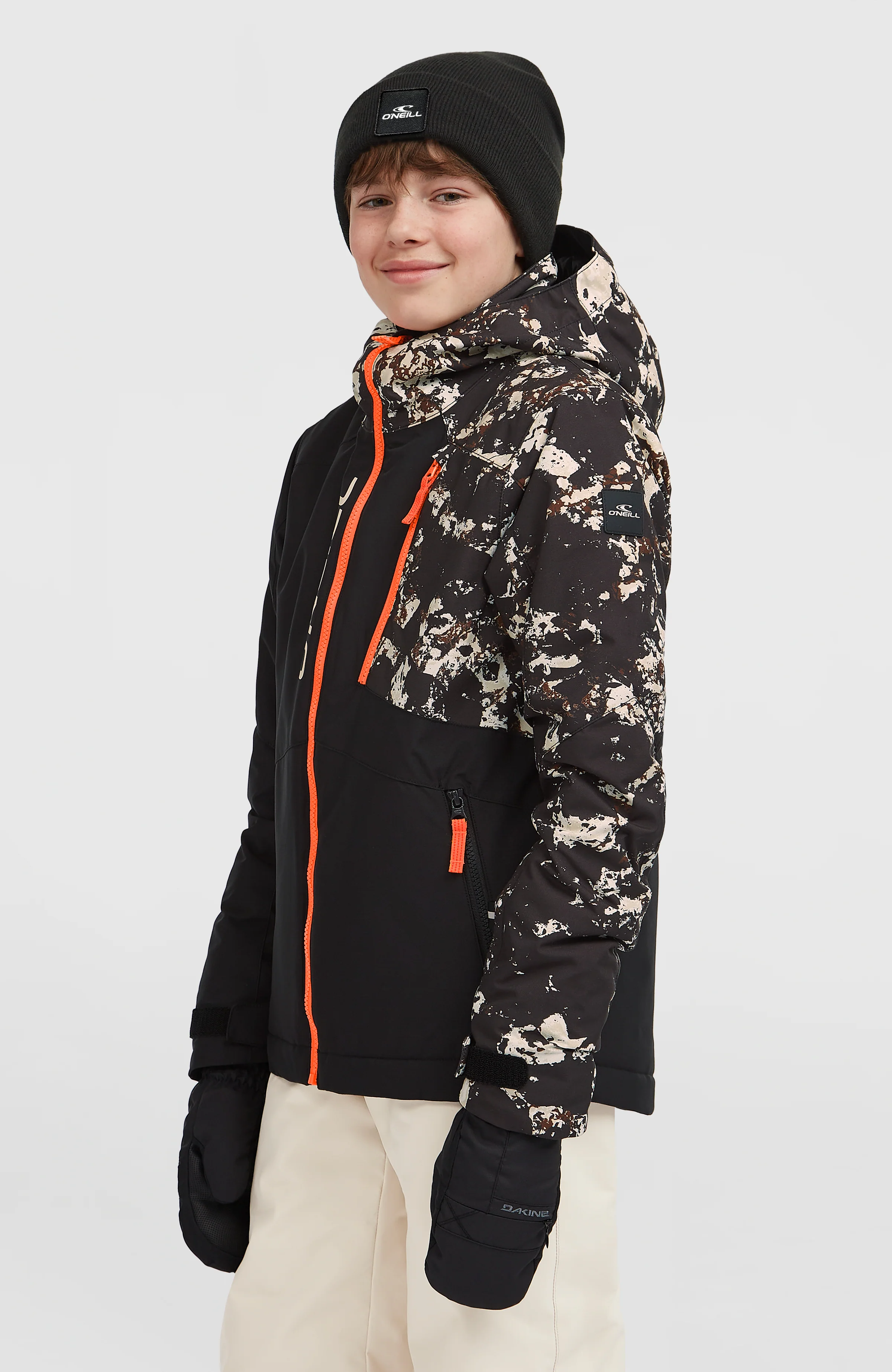 FWC'Cruz Block Snow Jacket | Black/Beige Quarry