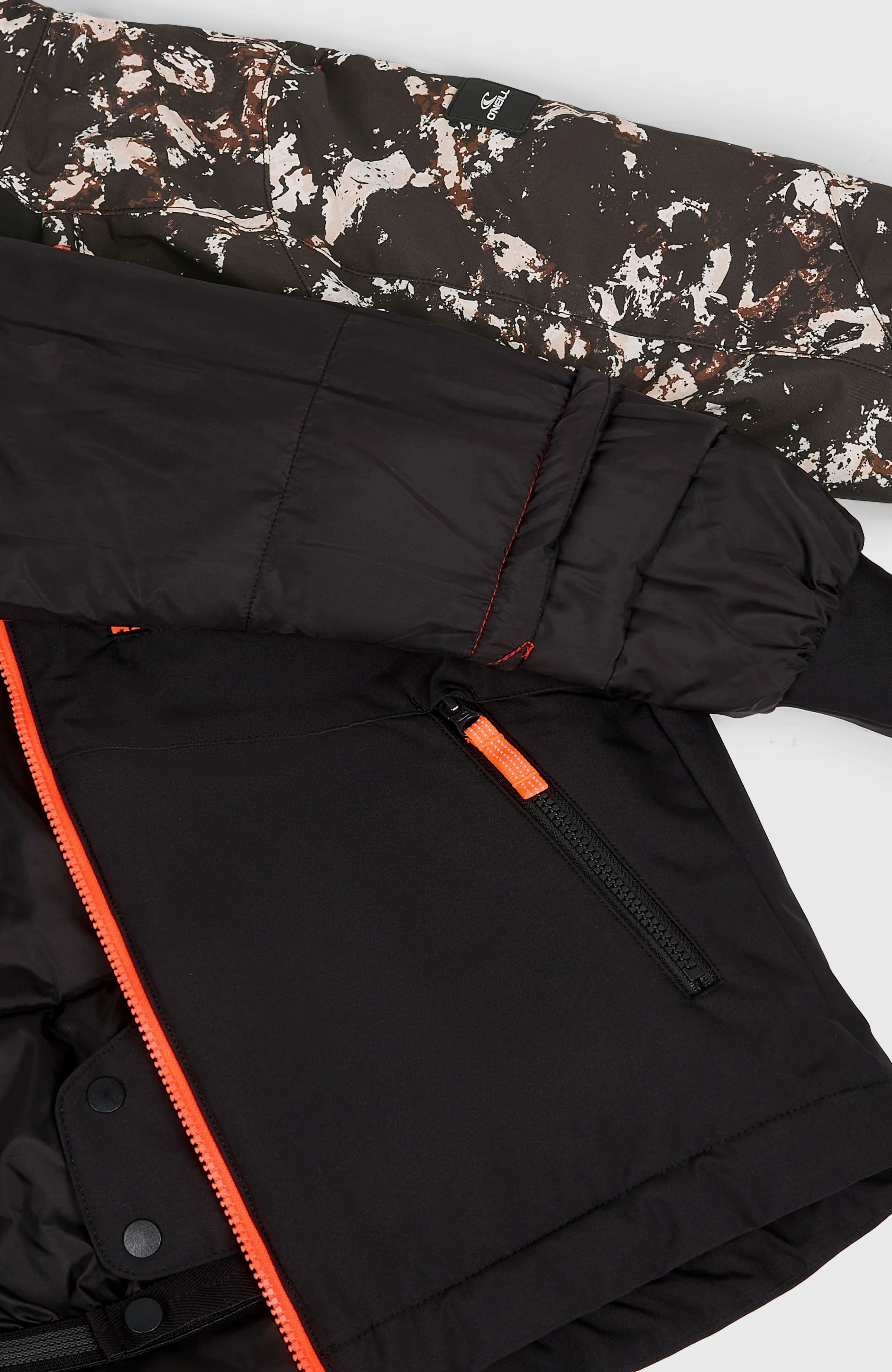 FWC'Cruz Block Snow Jacket | Black/Beige Quarry