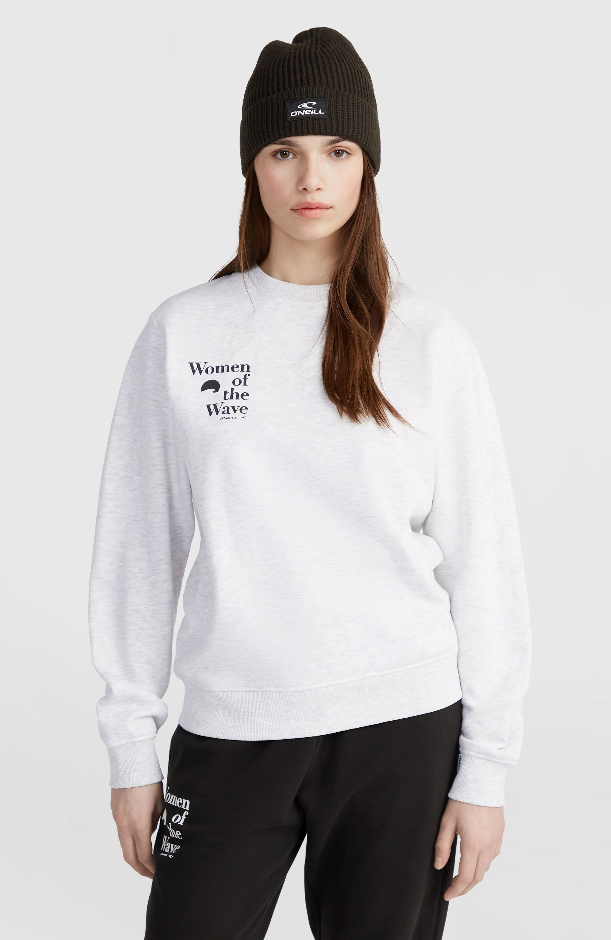 14373-women-of-the-wave-crew-sweatshirt-white-melange-1.webp Women of the Wave Crew Sweatshirt | White Melange