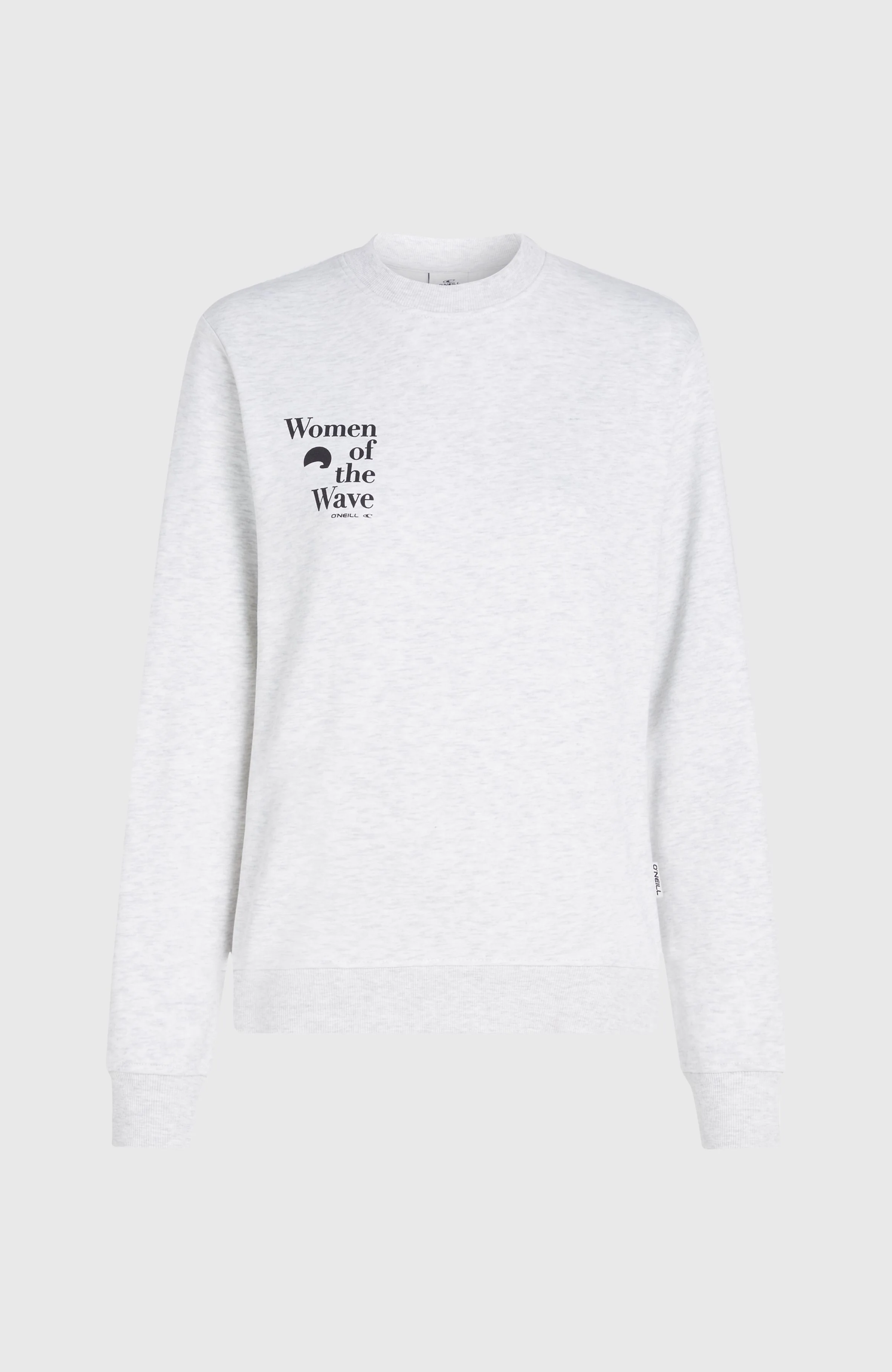 Women of the Wave Crew Sweatshirt | White Melange