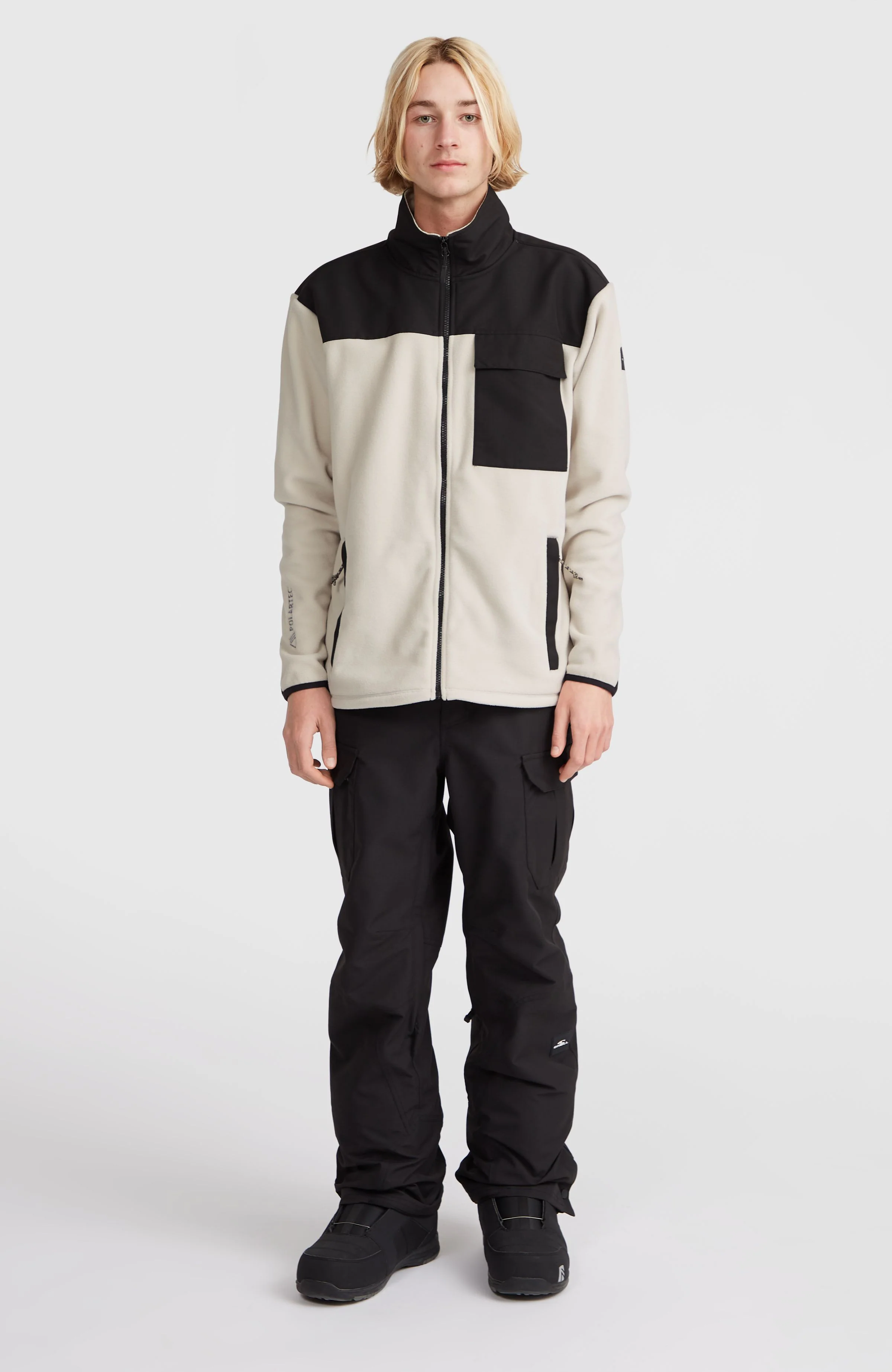 Utility Polartec® 200 Full-Zip Fleece | Atmosphere Colour Block