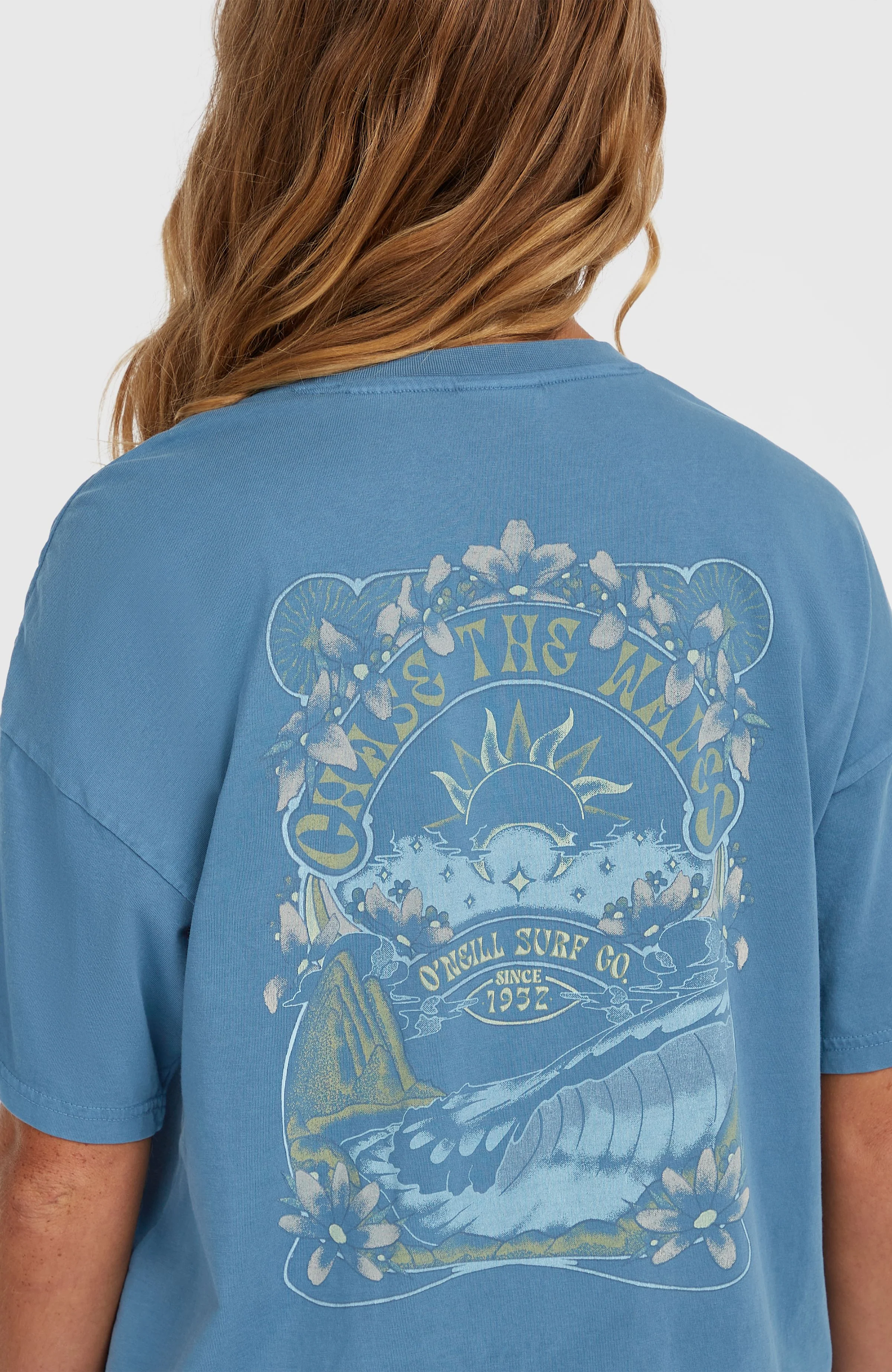 Beach Vintage T-Shirt | Copen Blue