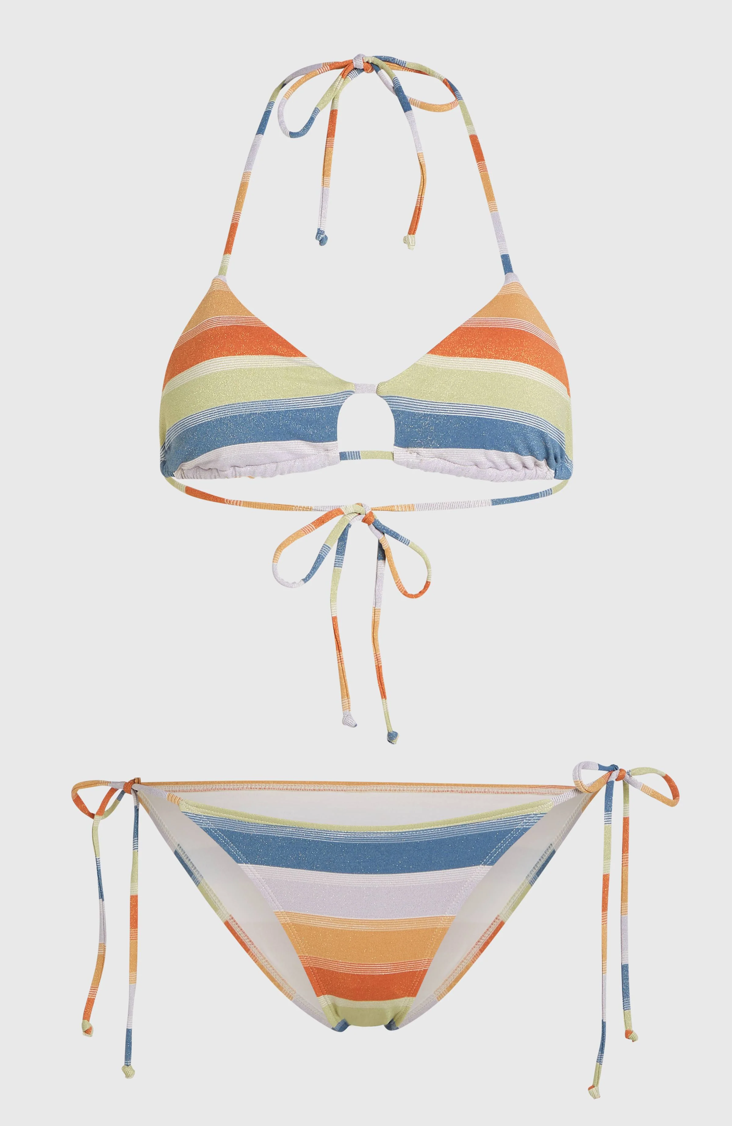 Beach Vintage Madrid Maracas Bikini Set | Vintage Stripe
