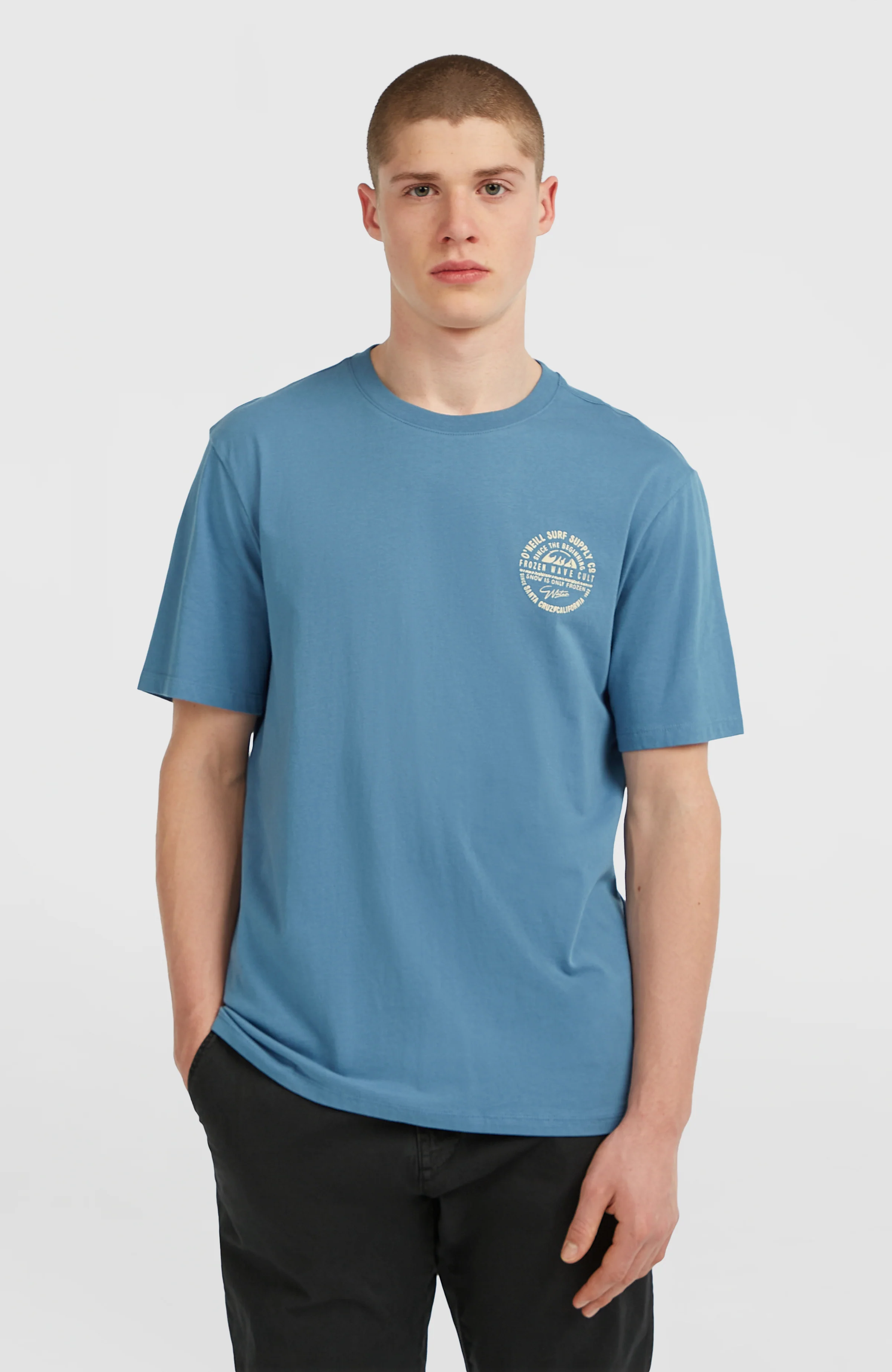 14579-chest-print-t-shirt-mozart-blue-1.webp Chest-Print T-Shirt | Mozart Blue