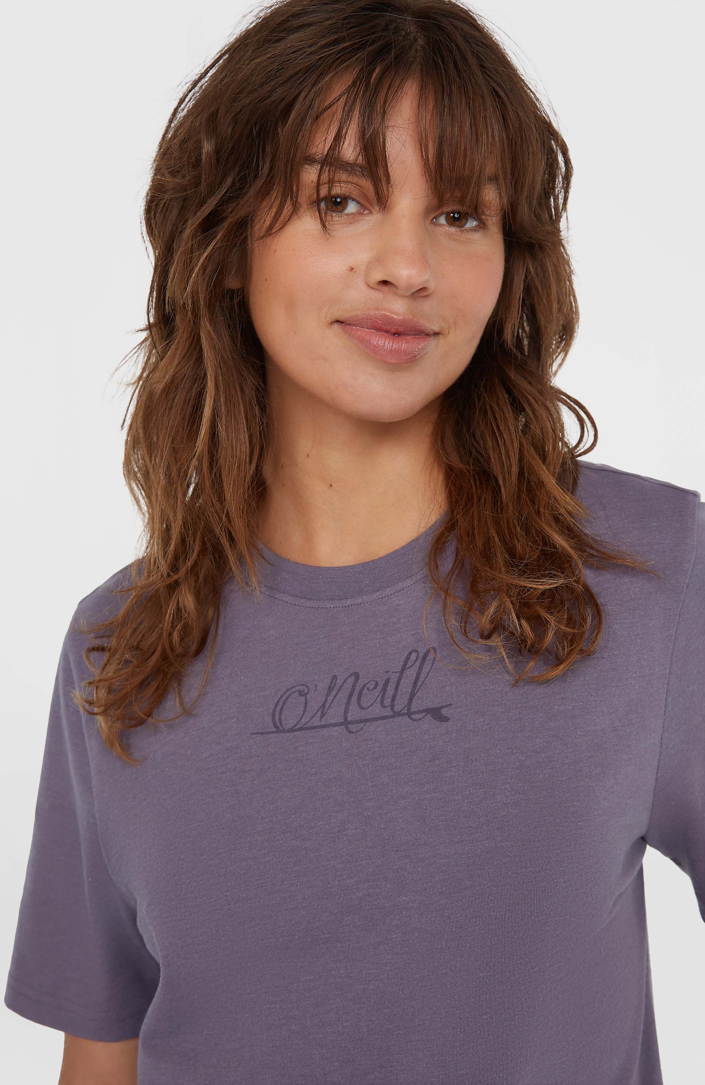 Essentials Script T-Shirt | Storm