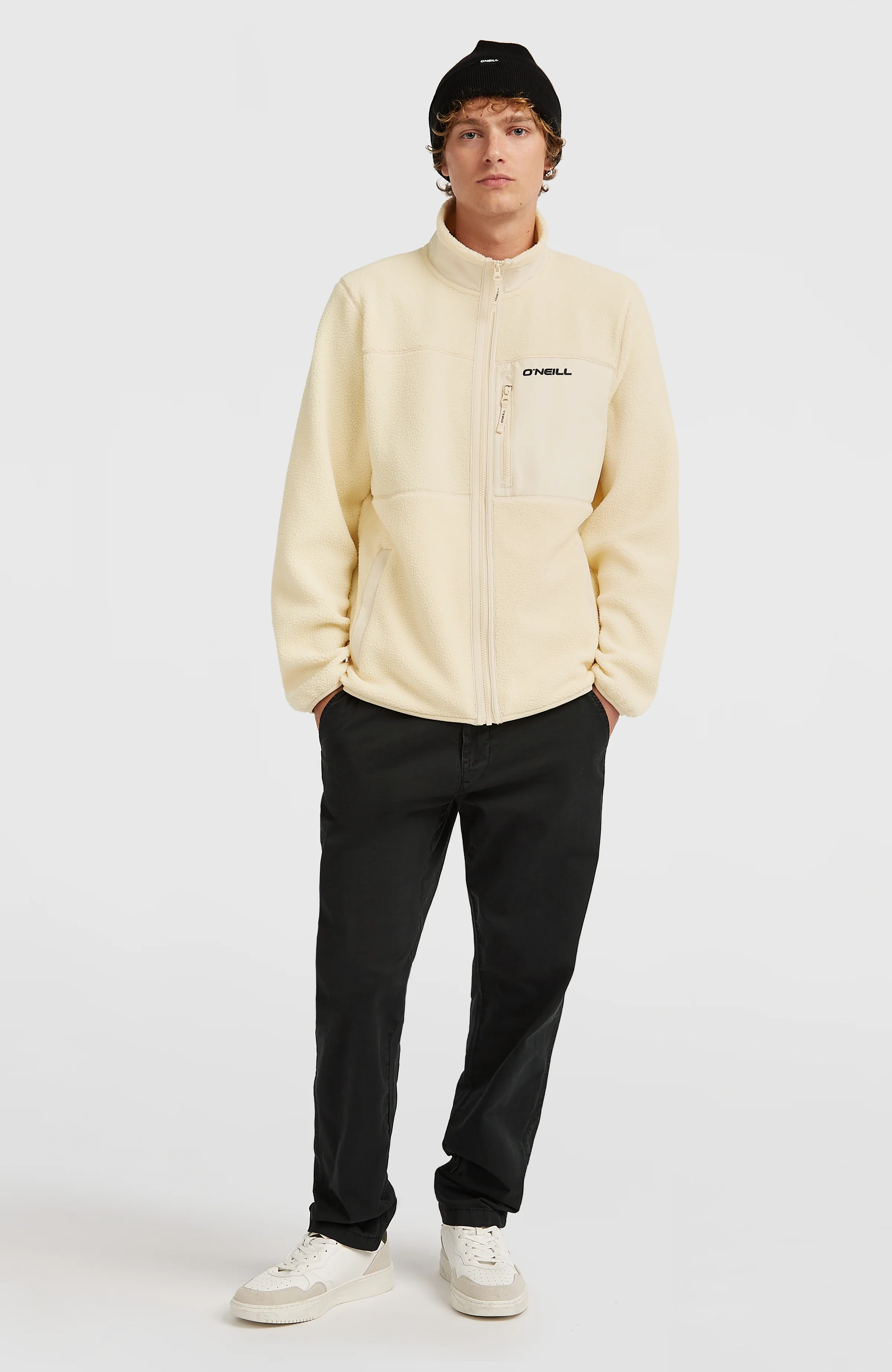 Must-Have High-Pile Full-Zip Fleece | Macaron