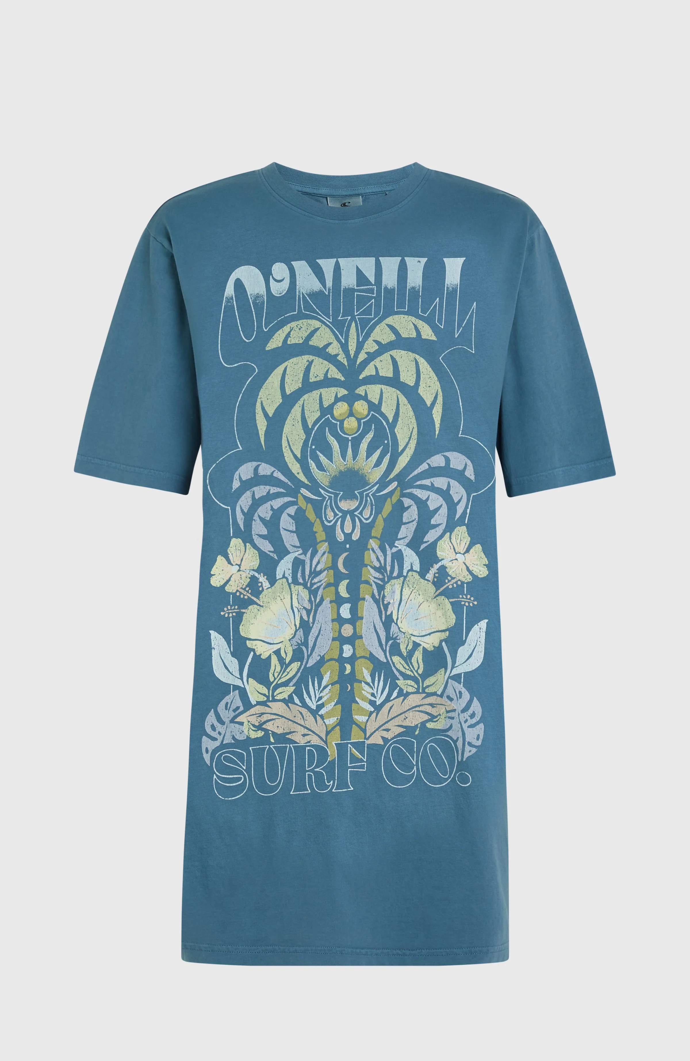 Beach Vintage Tee Dress | Copen Blue