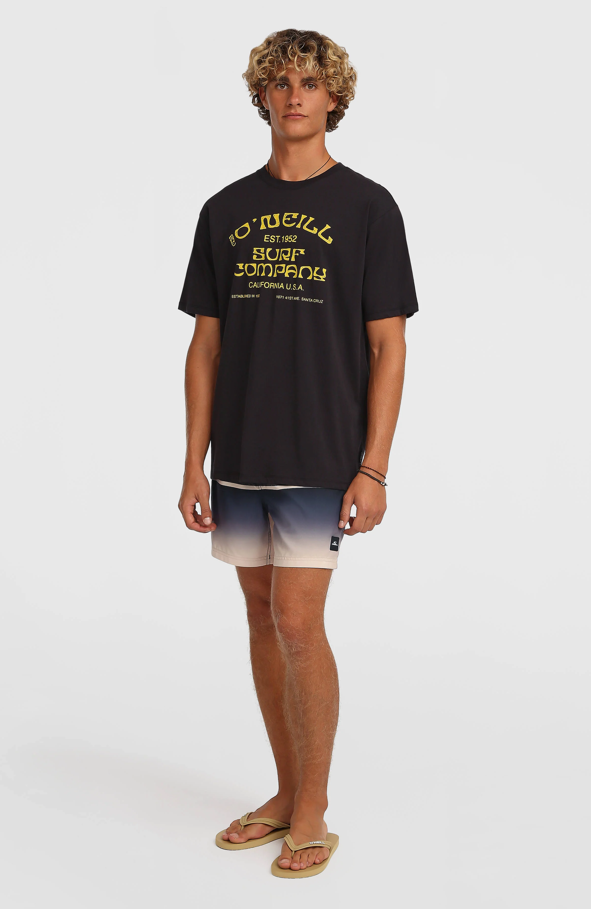 O’Neill Gradient 15'' Swimshorts | Black Out Gradient Stripe