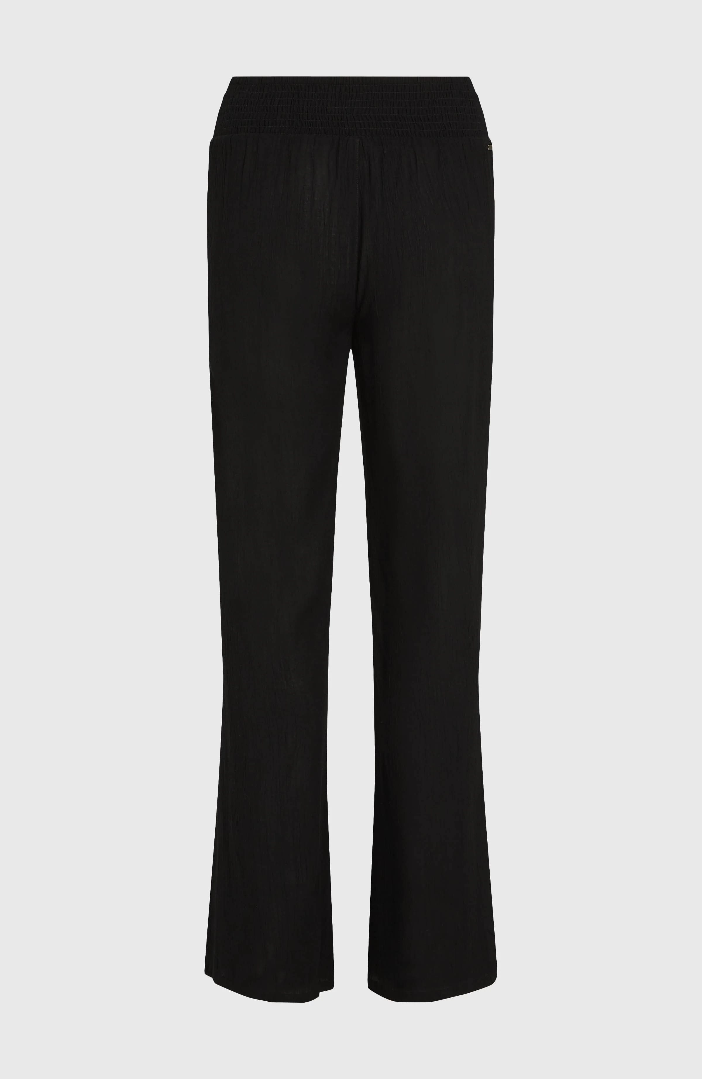 Johnny Smocked Waist Pants | Black Out