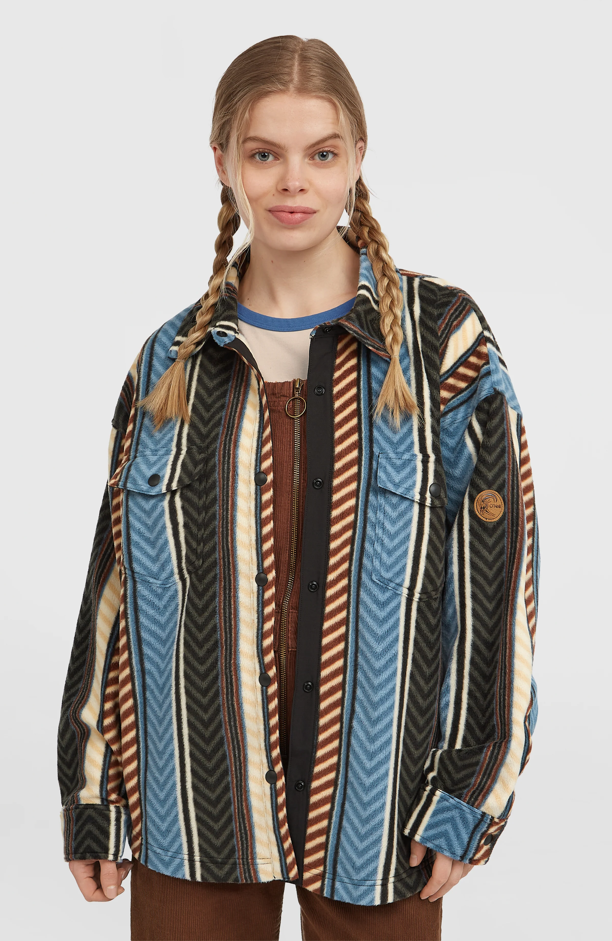 O'Riginals Superfleece Shirt | Blue Vintage O'Neill Stripe