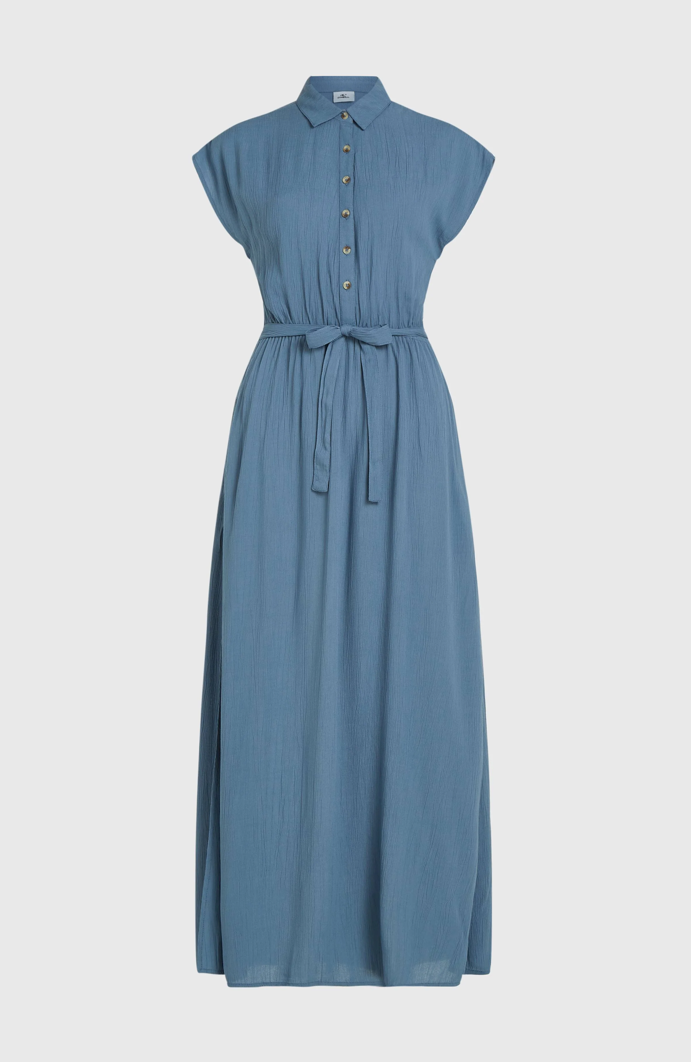 Lori Maxi Shirt Dress | Copen Blue