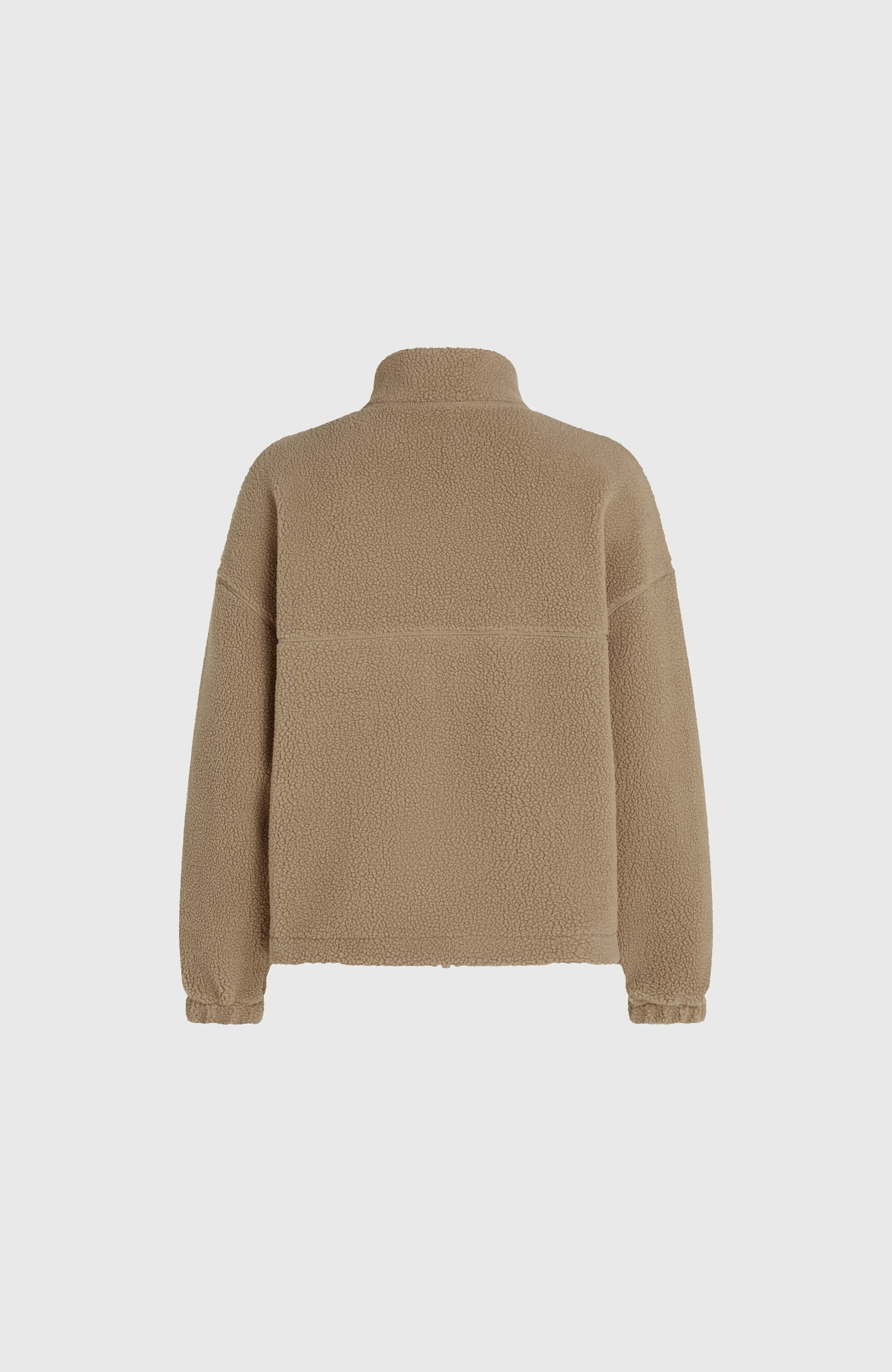 High-Pile Full-Zip Fleece | Concrete