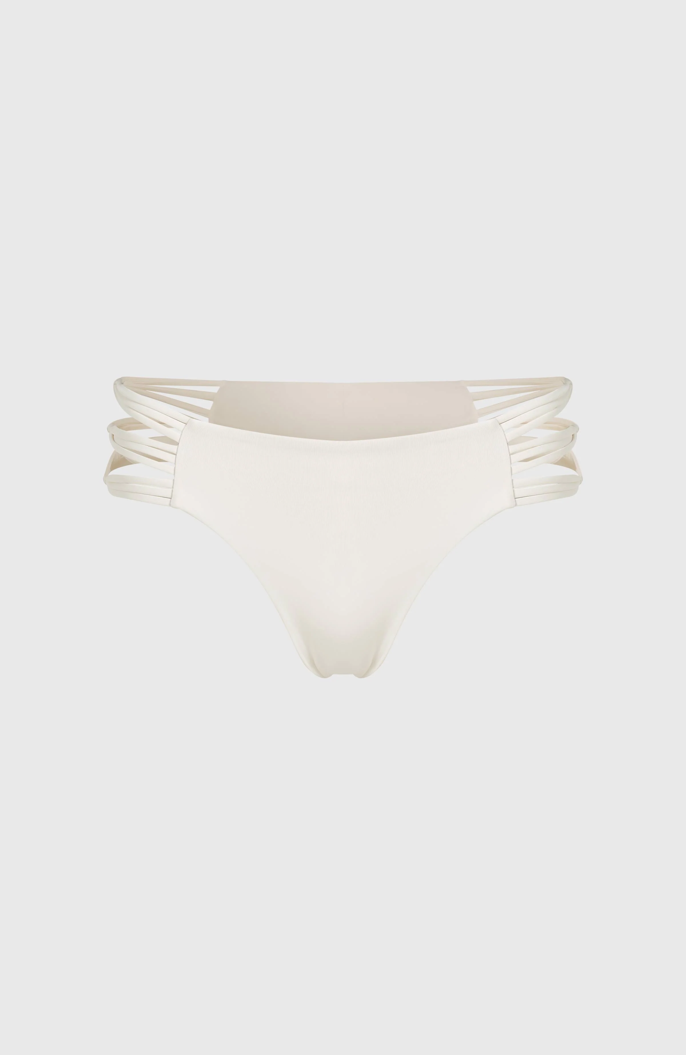 Boulders Strappy Sides Bikini Bottoms | Snow White