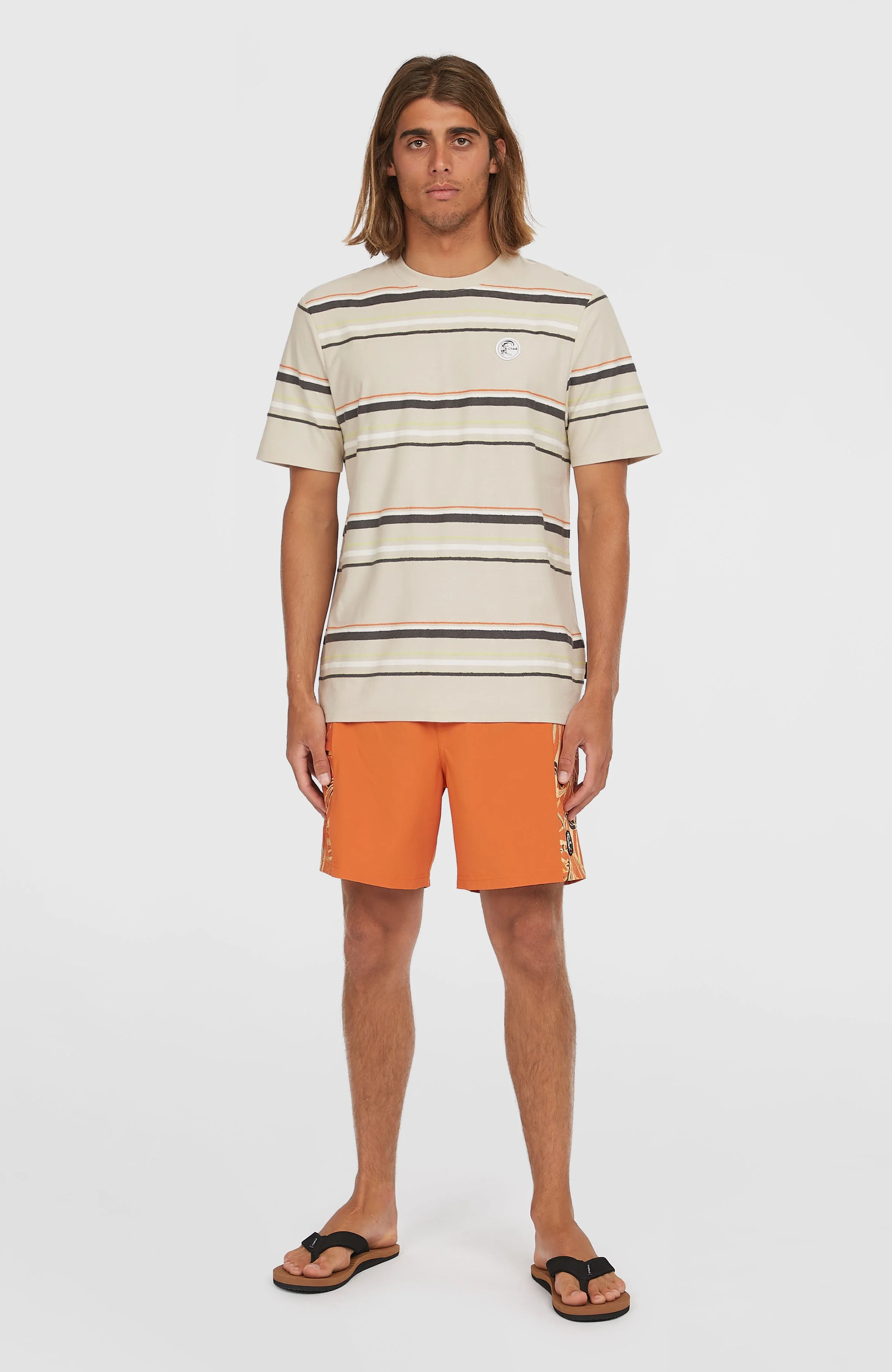 O'Riginals Side Panel 16'' Swim Shorts | Orange Originals