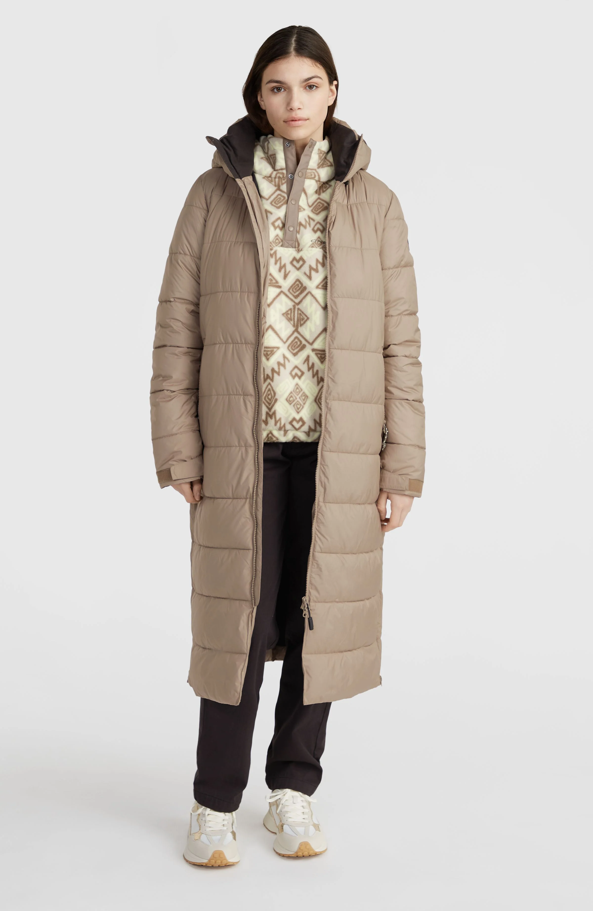 O'Riginals Long Puffer Jacket | Concrete