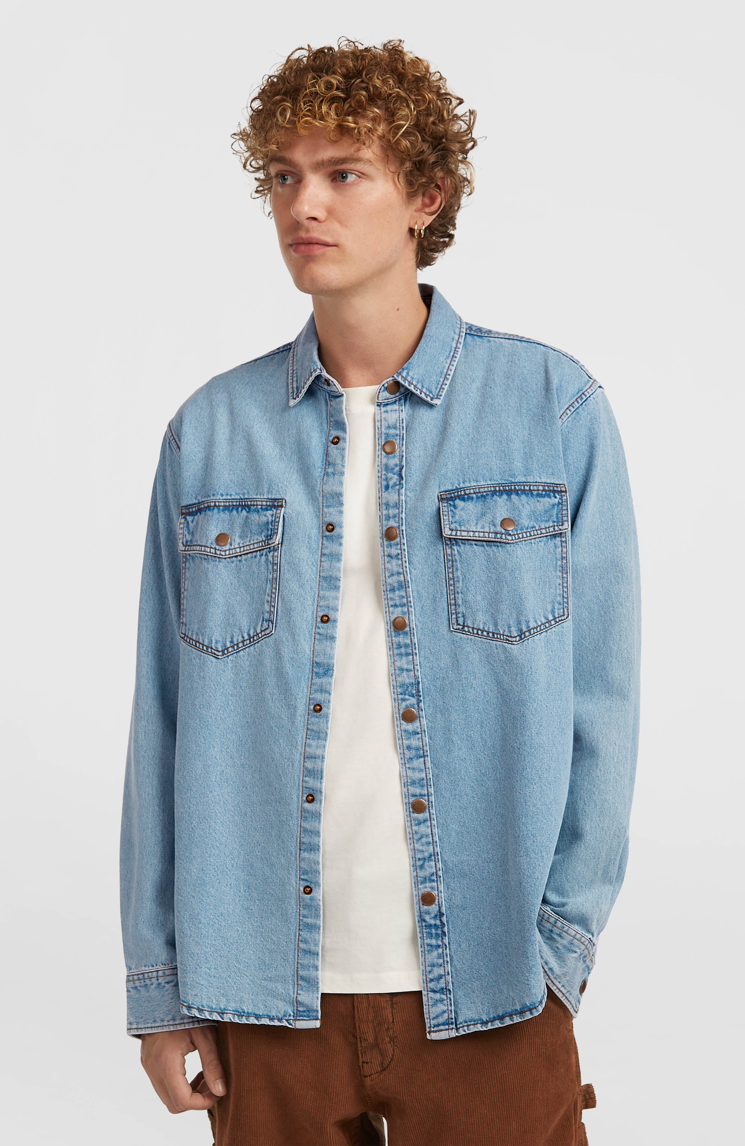 15469-o-riginals-denim-shirt-denim-blue-1.jpg O'Riginals Denim Shirt | Denim Blue