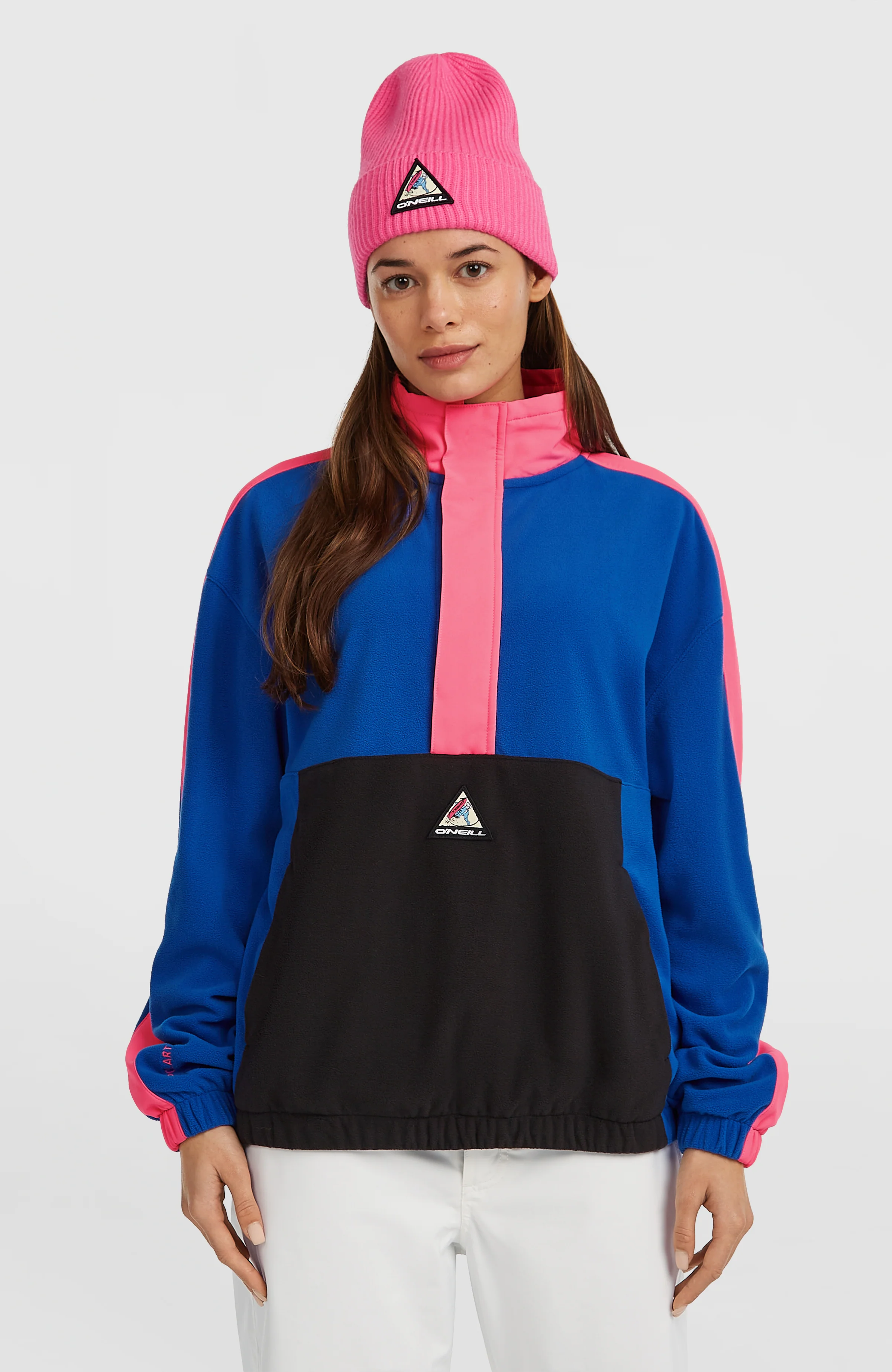 15482-fwc-play-polartec-high-zip-fleece-active-blue-colour-block-1.webp FWC'Play Polartec® High-Zip Fleece | Active Blue Colour Block