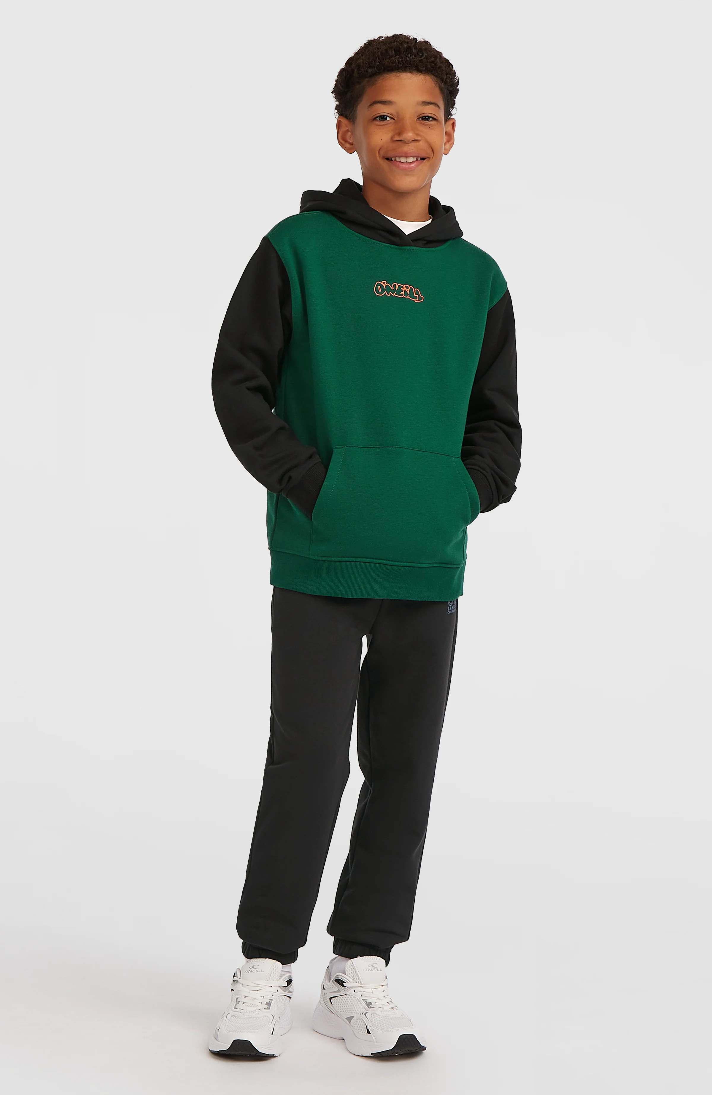FWC'Play Hoodie | Emerald Envy Colour Block