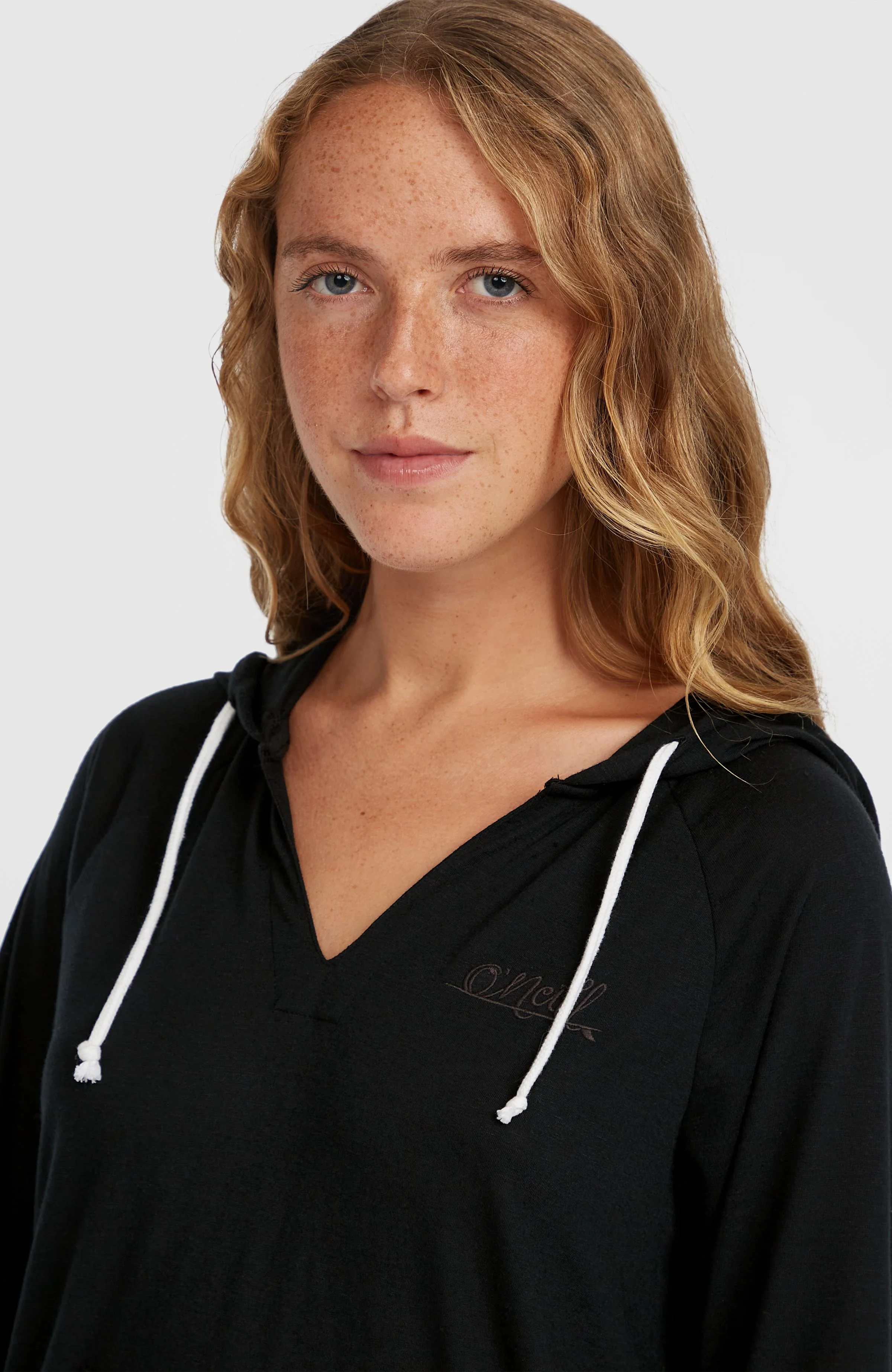 Essentials Long Sleeve Hoodie | Black Out