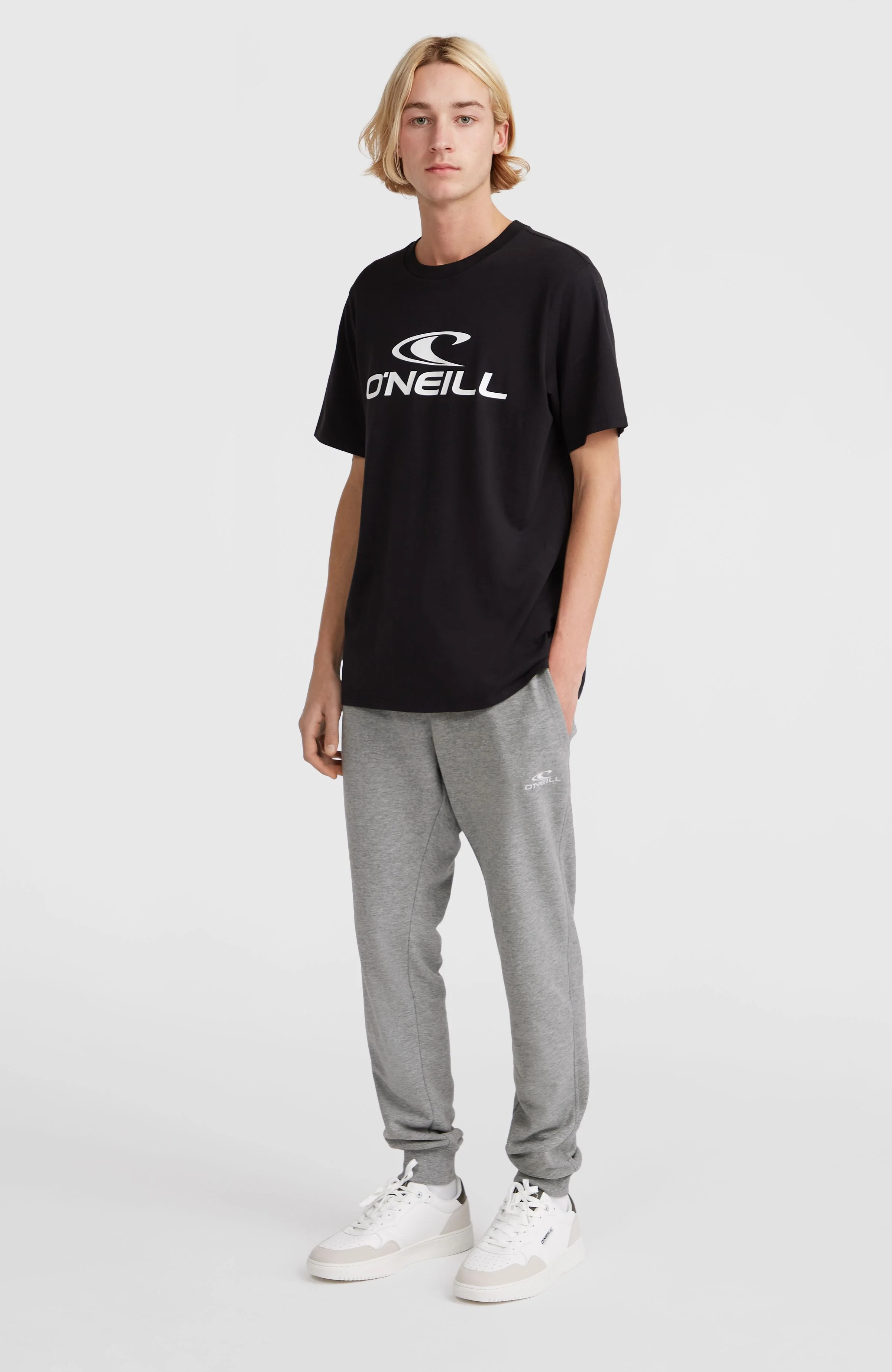 16202-o-neill-small-logo-sweatpants-silver-melee-1.webp O'Neill Small Logo Sweatpants | Silver Melee