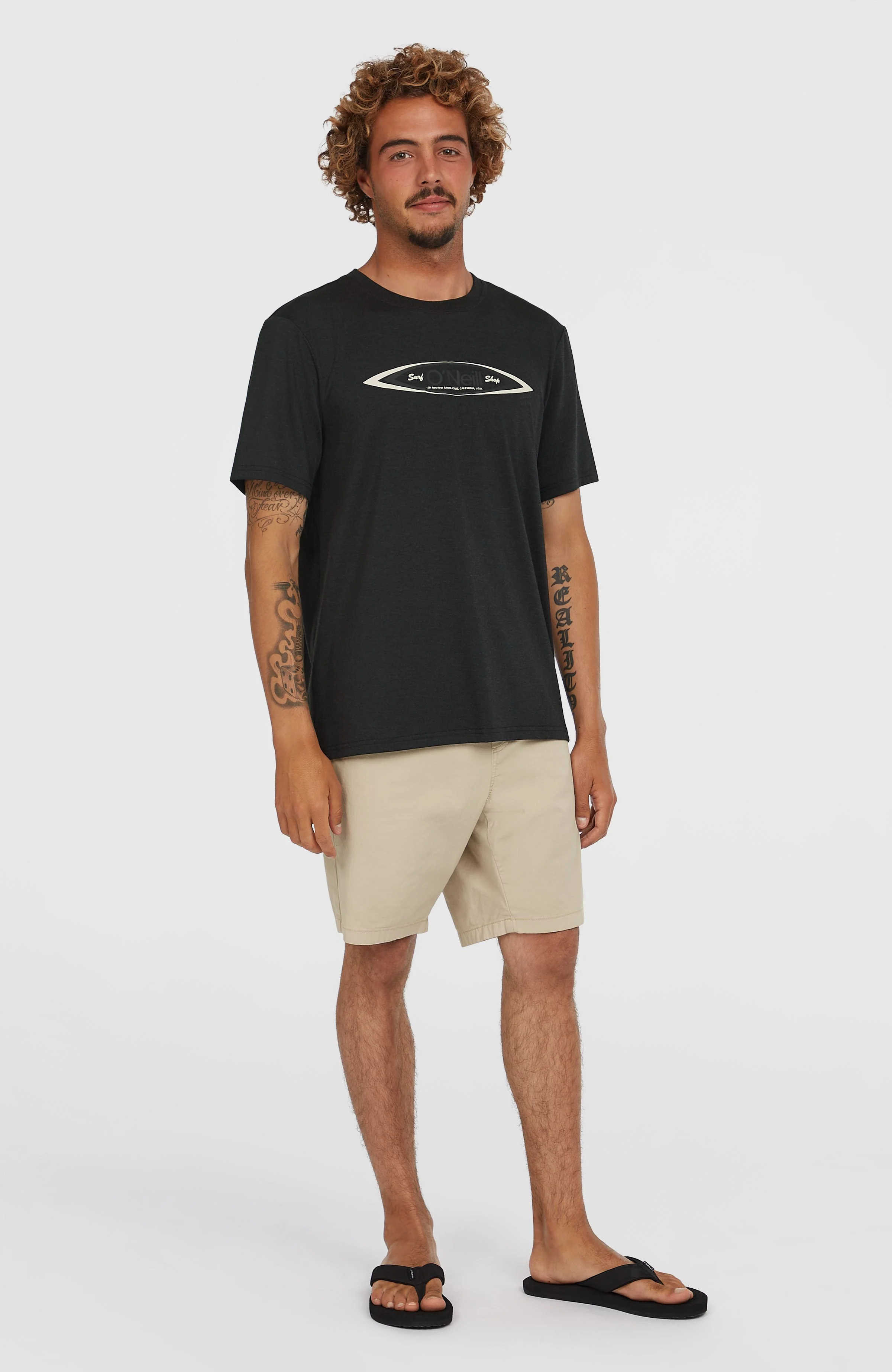 O'Riginals Hybrid Polygiene Graphic T-Shirt | Black Out