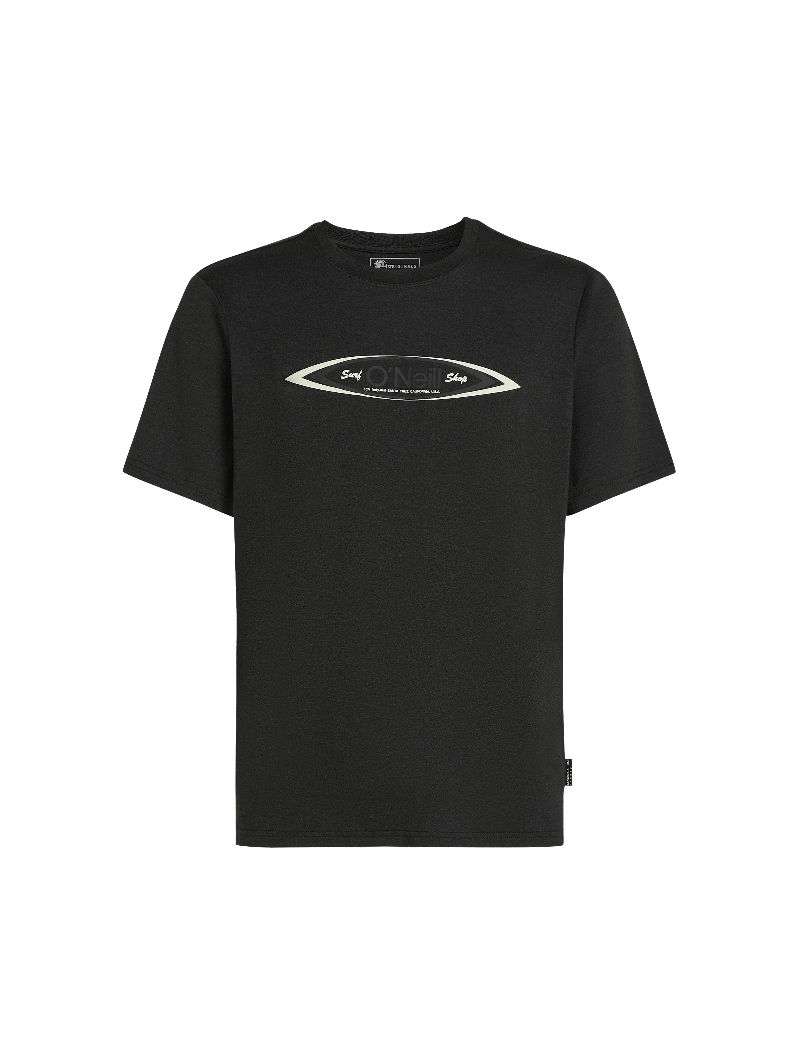 O'Riginals Hybrid Polygiene Graphic T-Shirt | Black Out