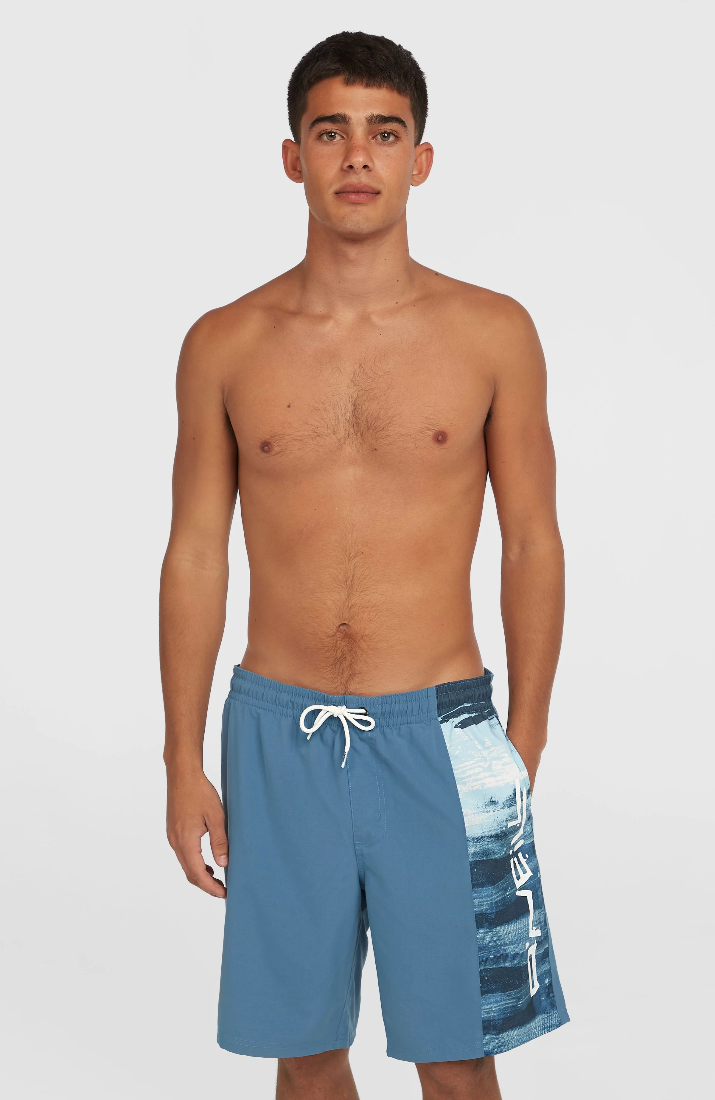 16345-retro-19-swim-shorts-blue-melted-texture-1.webp Retro 19'' Swim Shorts | Blue Melted Texture