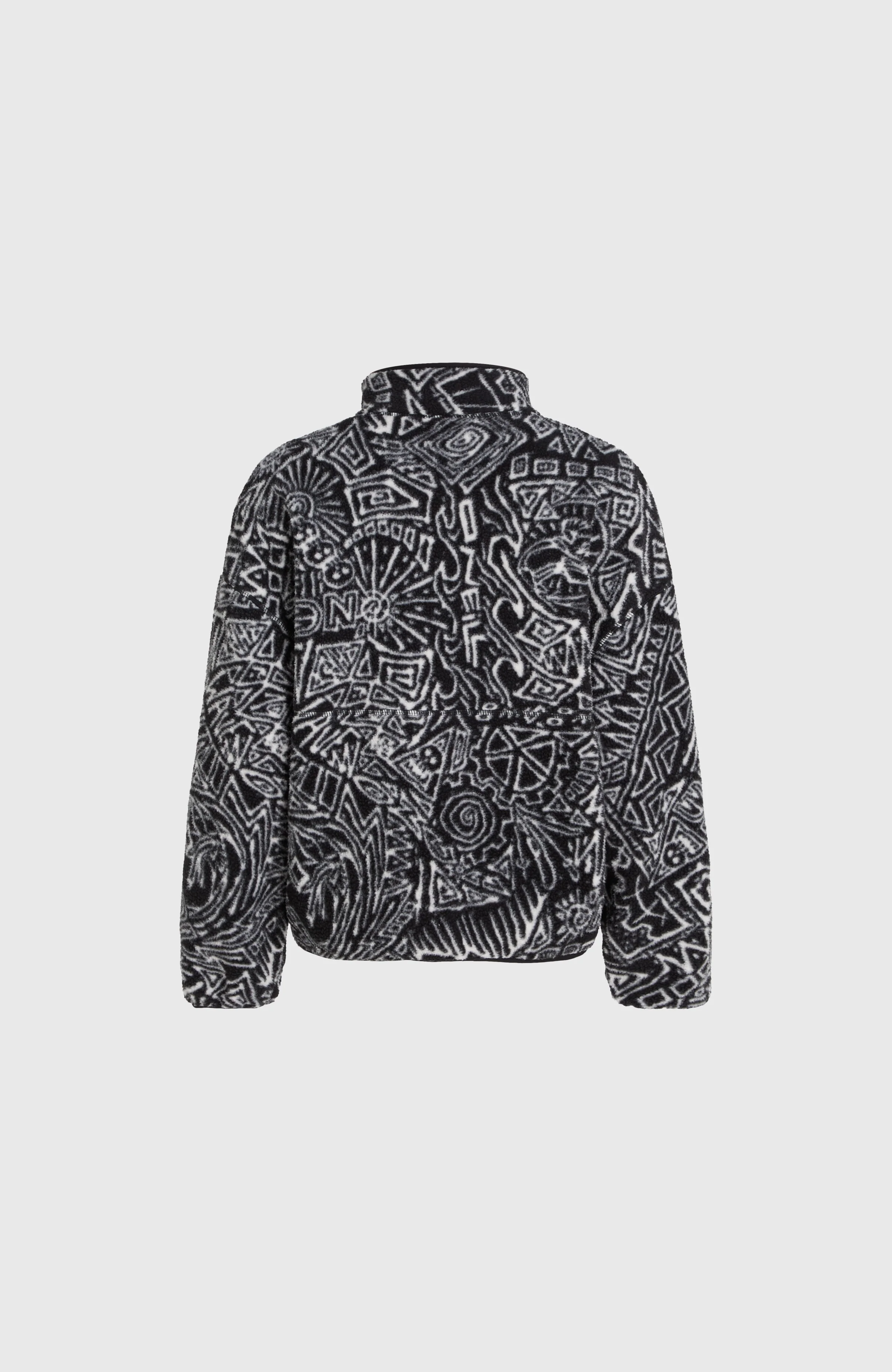Surf Heroes High-Pile Fleece | White/Black Sketcheritage