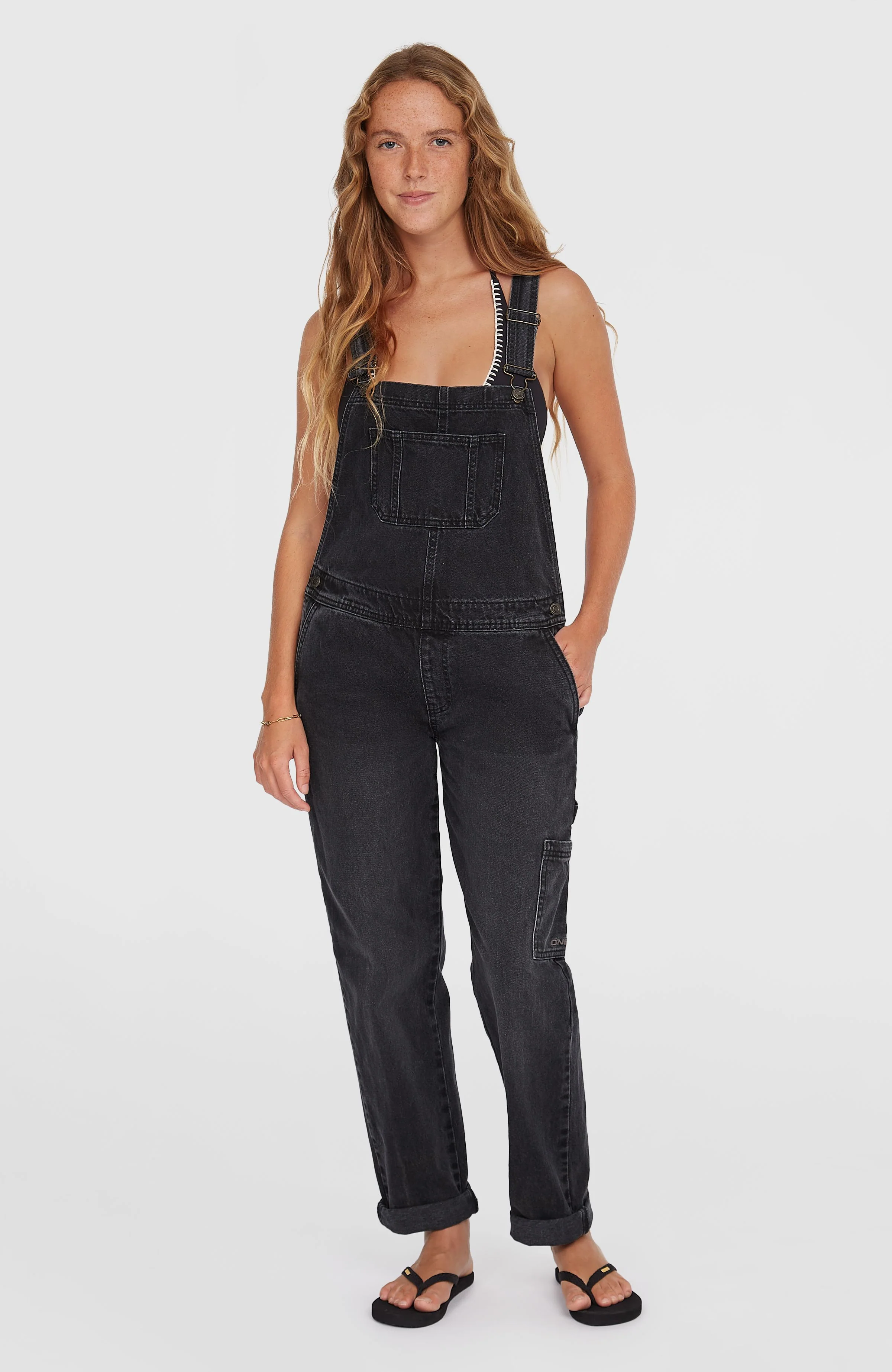 16377-essentials-twill-dungaree-black-out-1.webp Essentials Twill Dungaree | Black Out