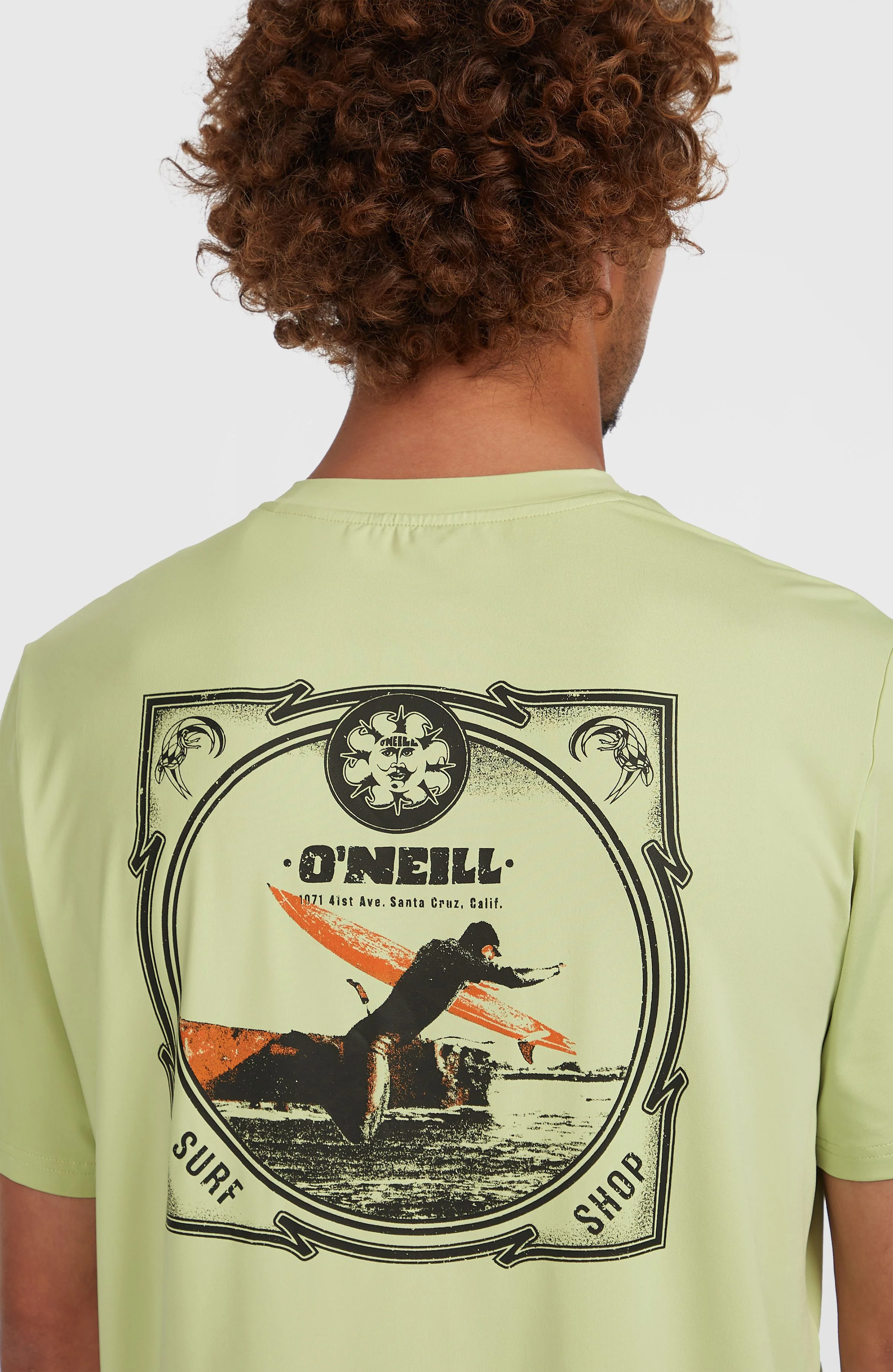O'Riginals Hybrid UPF 50+ Back Print T-Shirt | Ashton Leaf