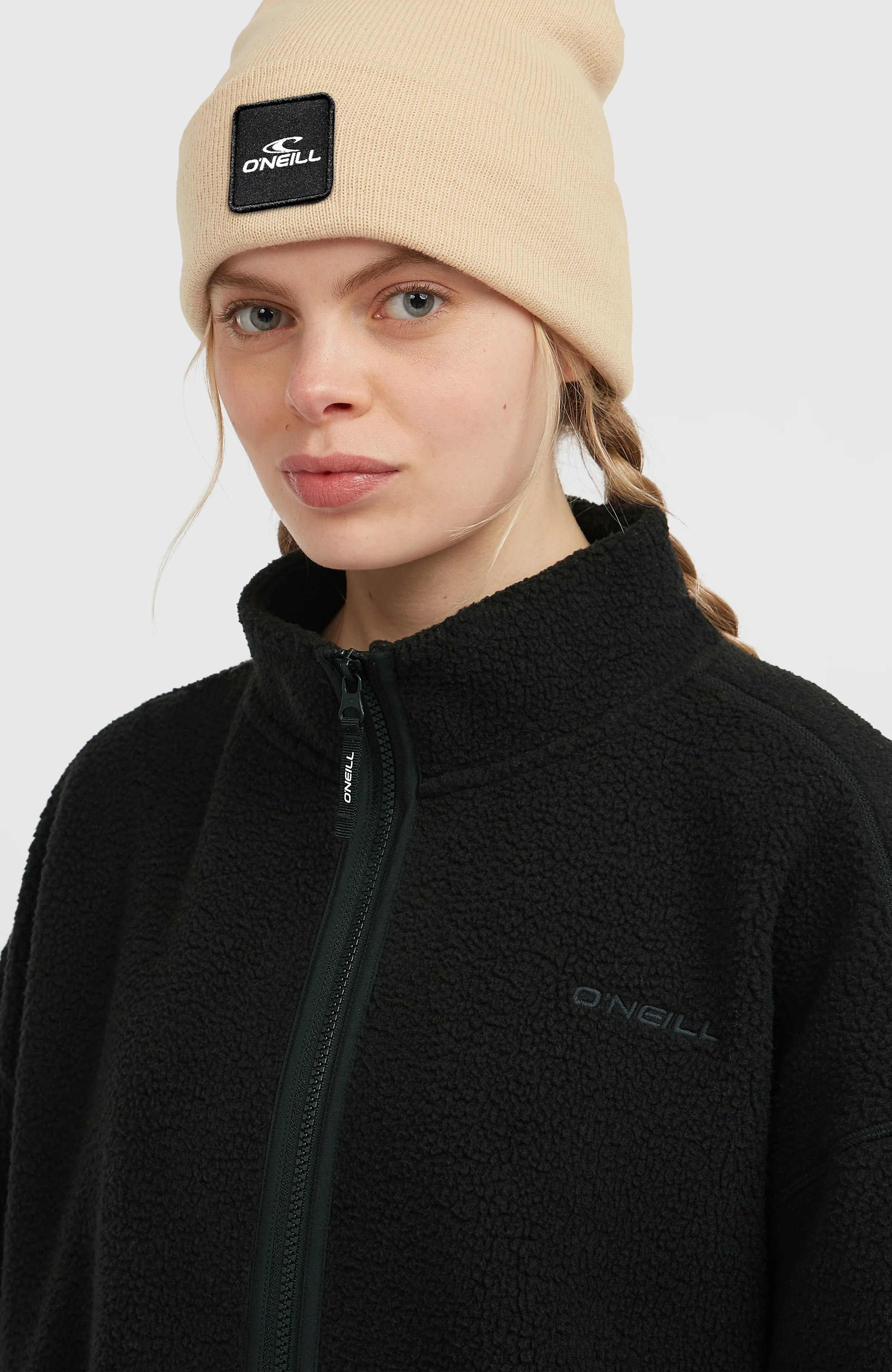 Must-Have High-Pile Full-Zip Fleece | Black Out