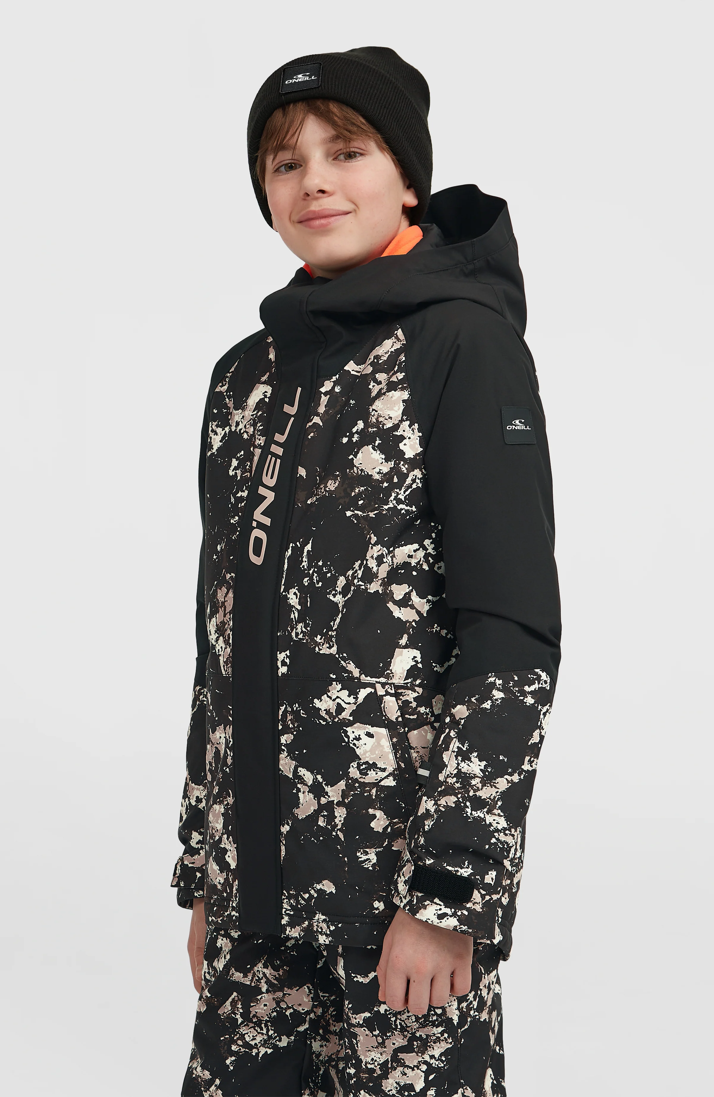 FWC'Play Snow Jacket | Black/Beige Quarry