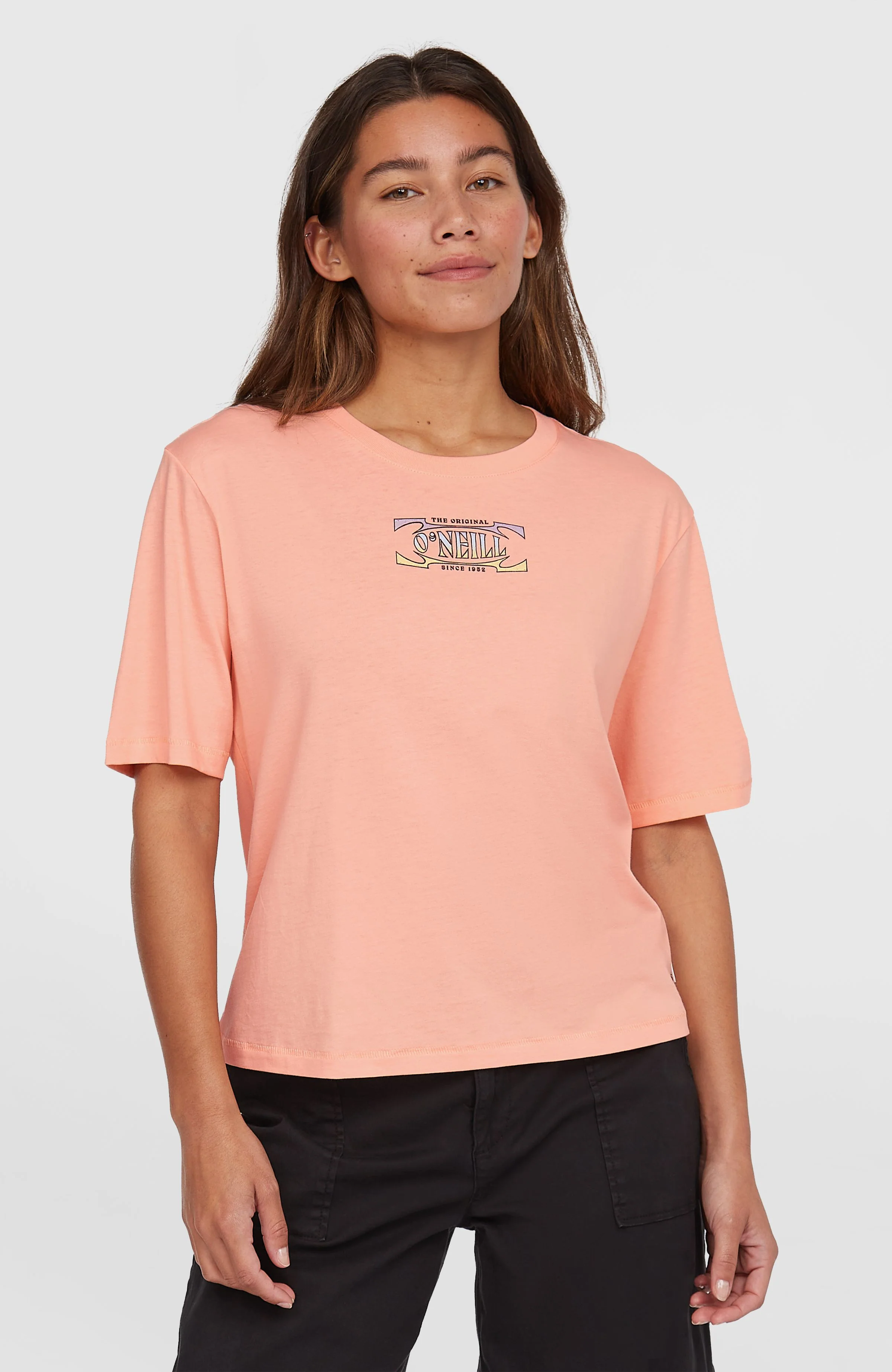 16736-summer-musthaves-back-print-t-shirt-coral-pop-1.webp Summer Musthaves Back Print T-Shirt | Coral Pop