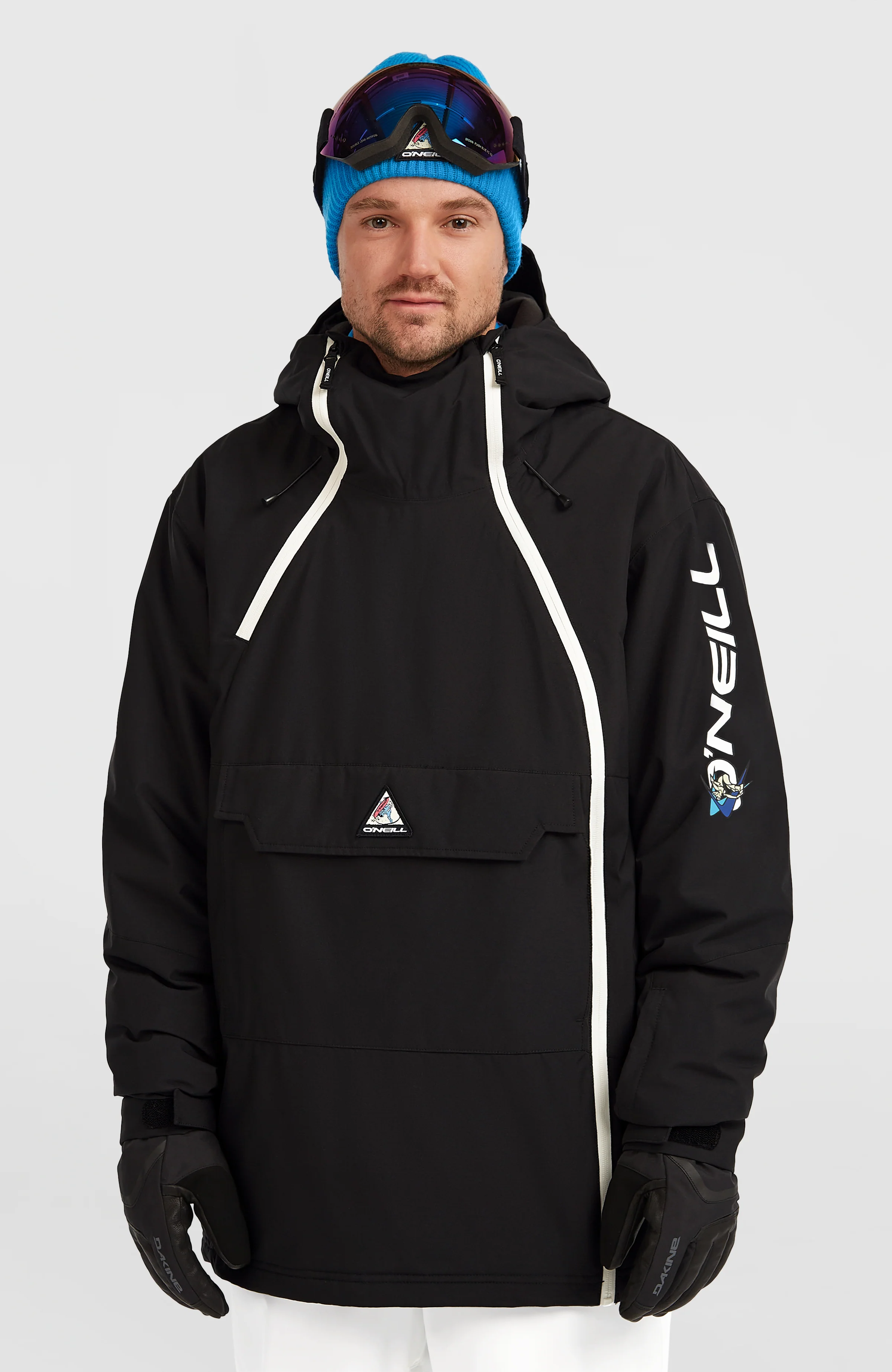 FWC'Play Asymmetric Snow Jacket | Black Out