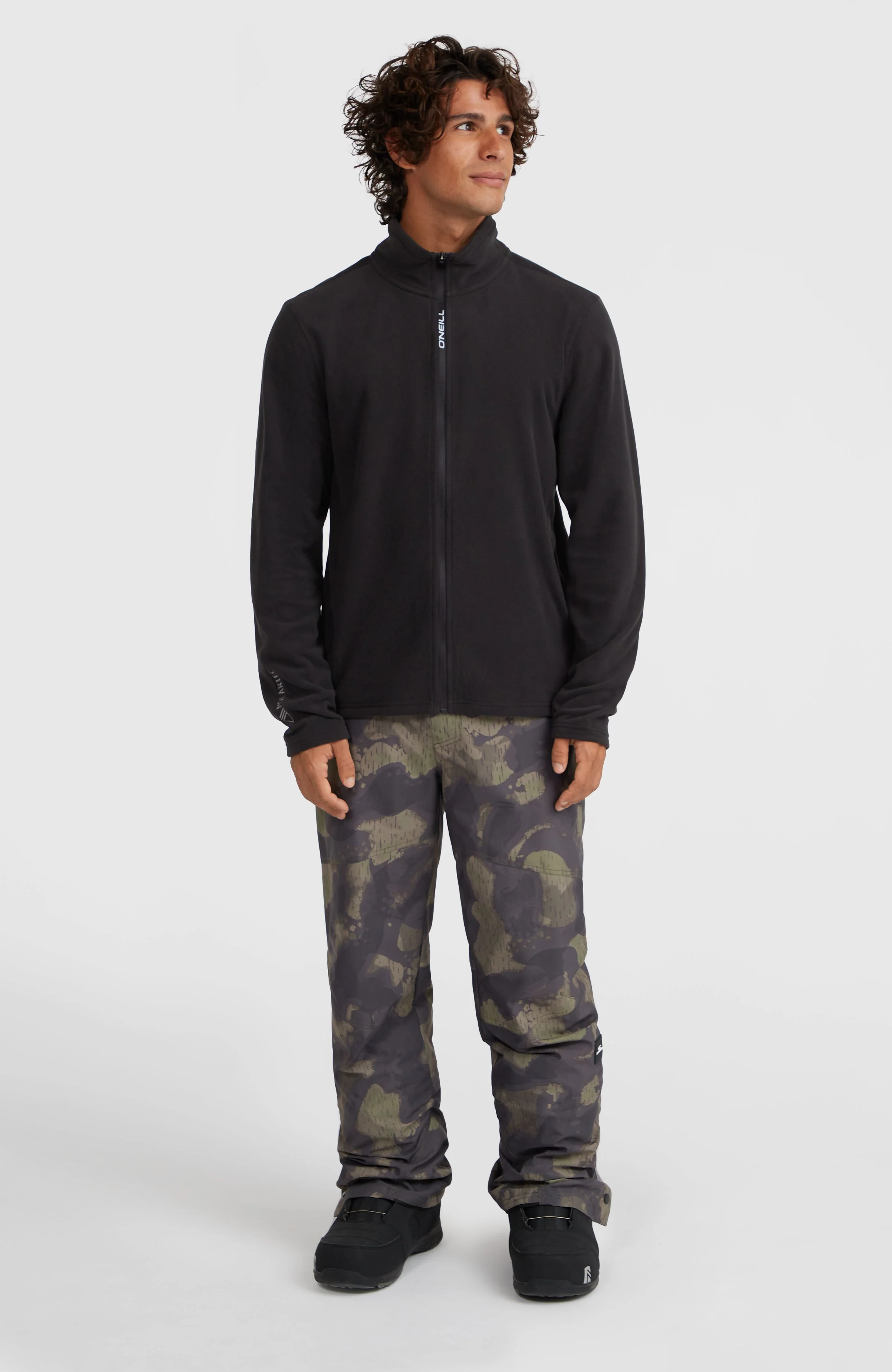 Jack's Polartec® 100 Full-Zip Fleece | Black Out