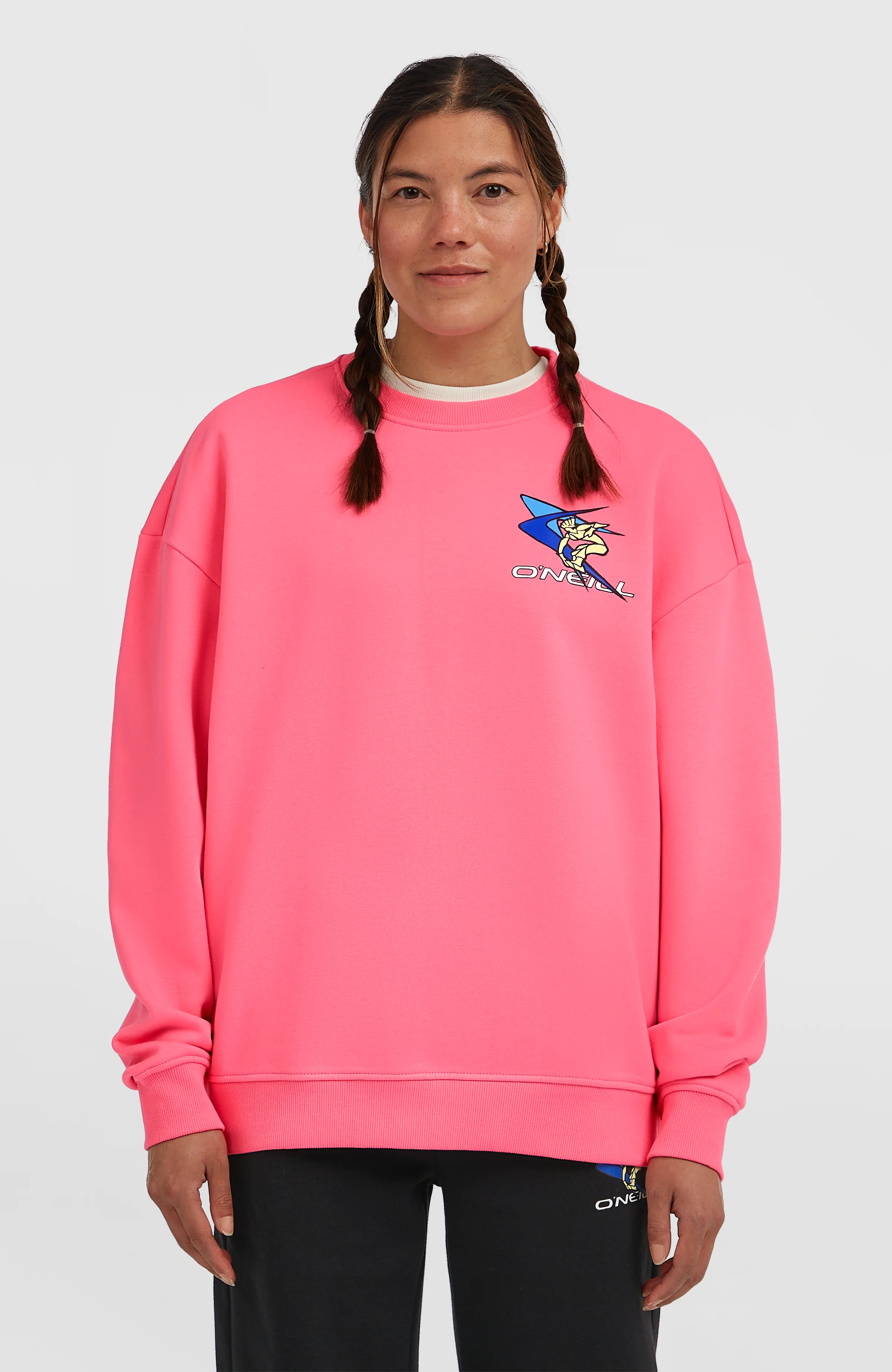 FWC'Play Crew Sweatshirt | Skater Pink