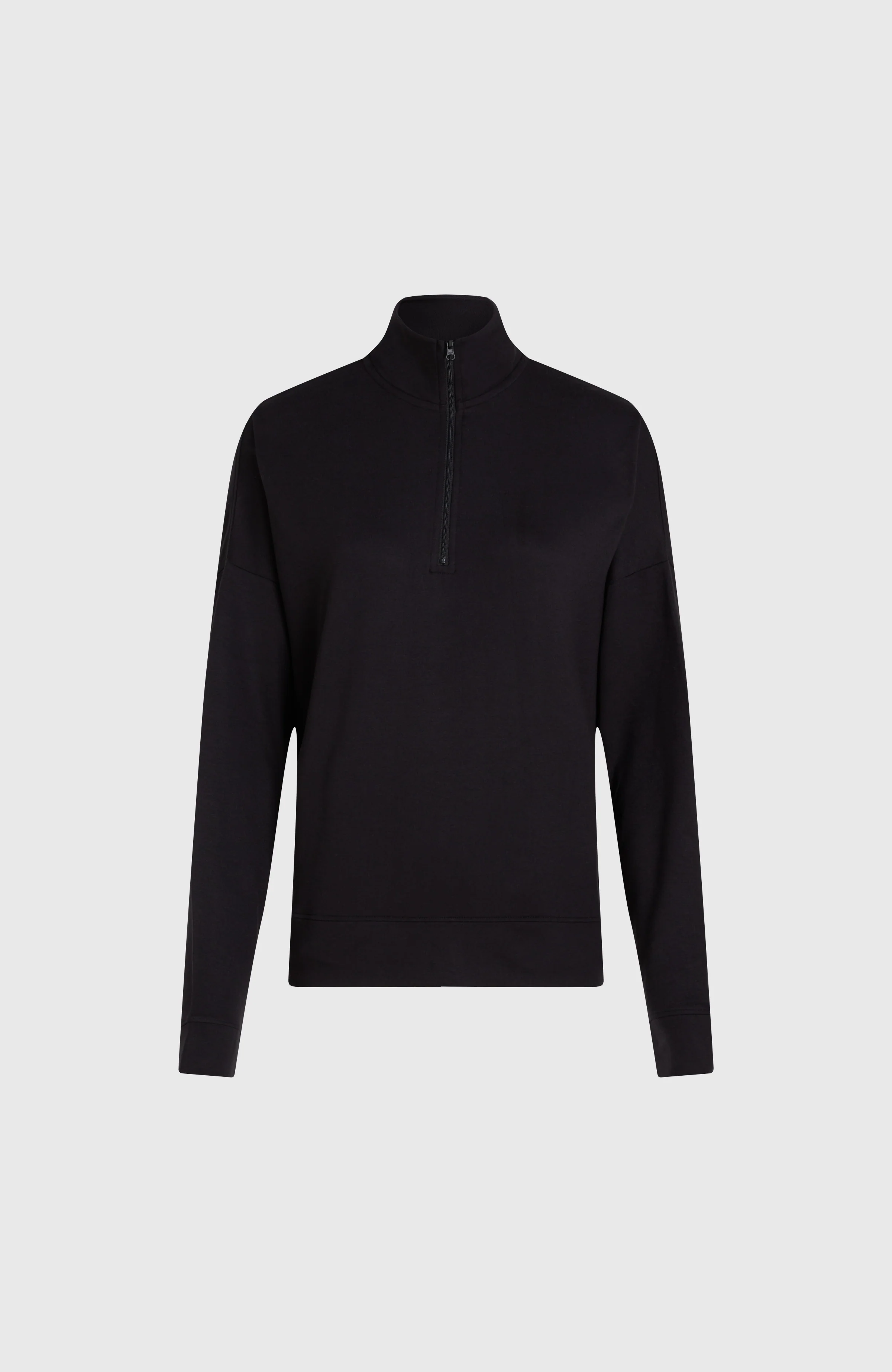 Half-Zip Sweatshirt | Black Out