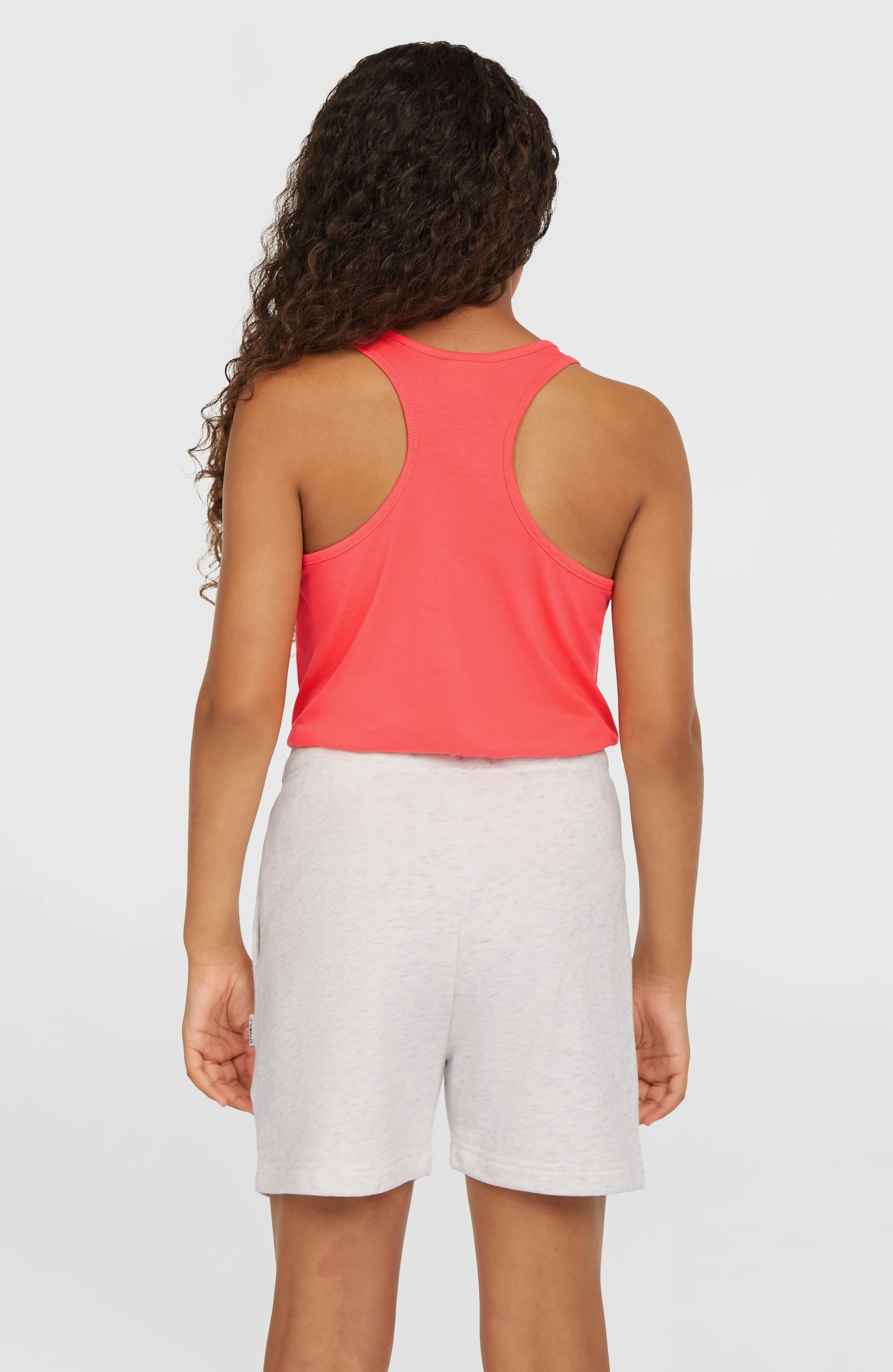 Heart Sweatshorts | White Melange