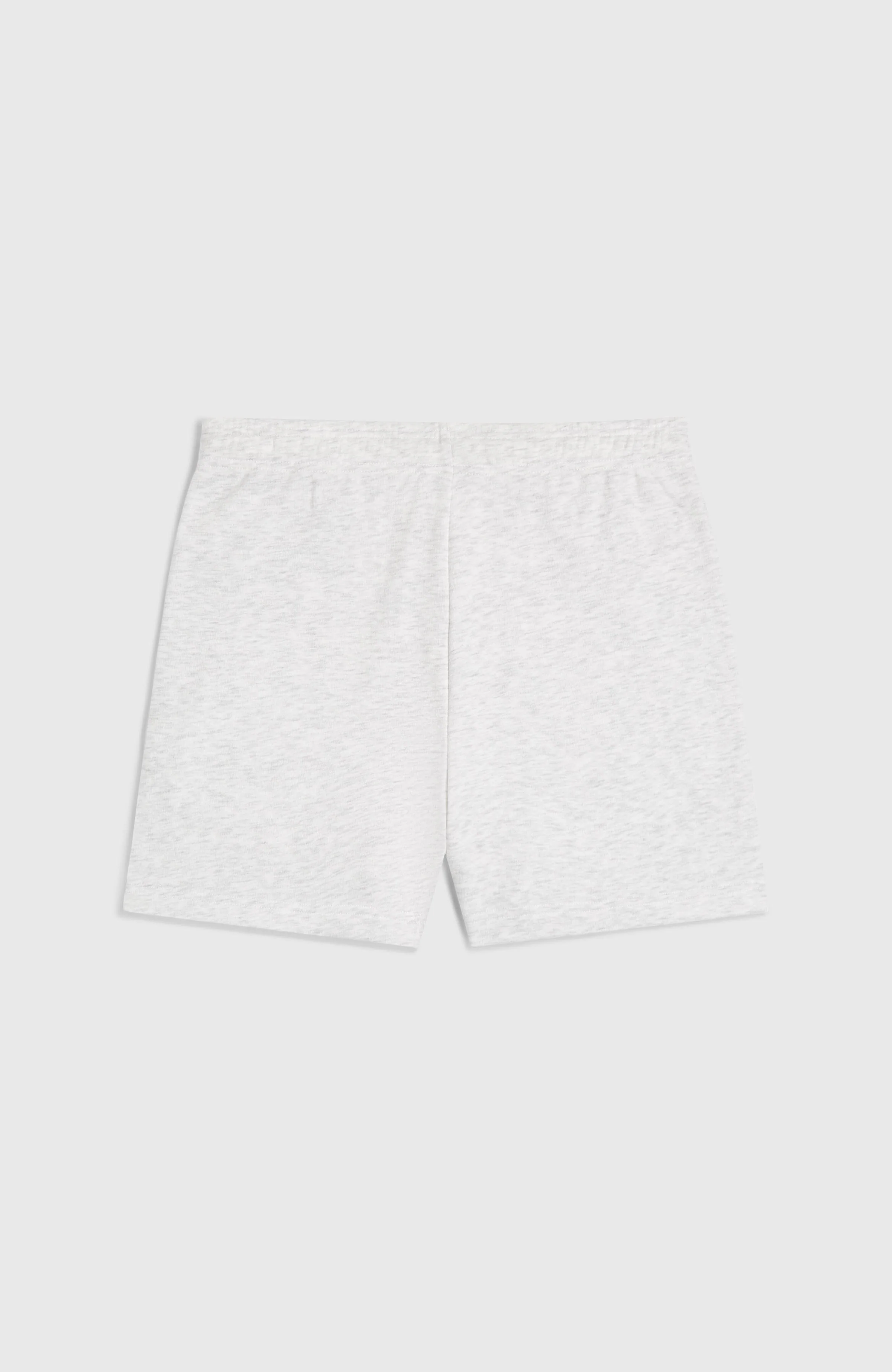 Heart Sweatshorts | White Melange