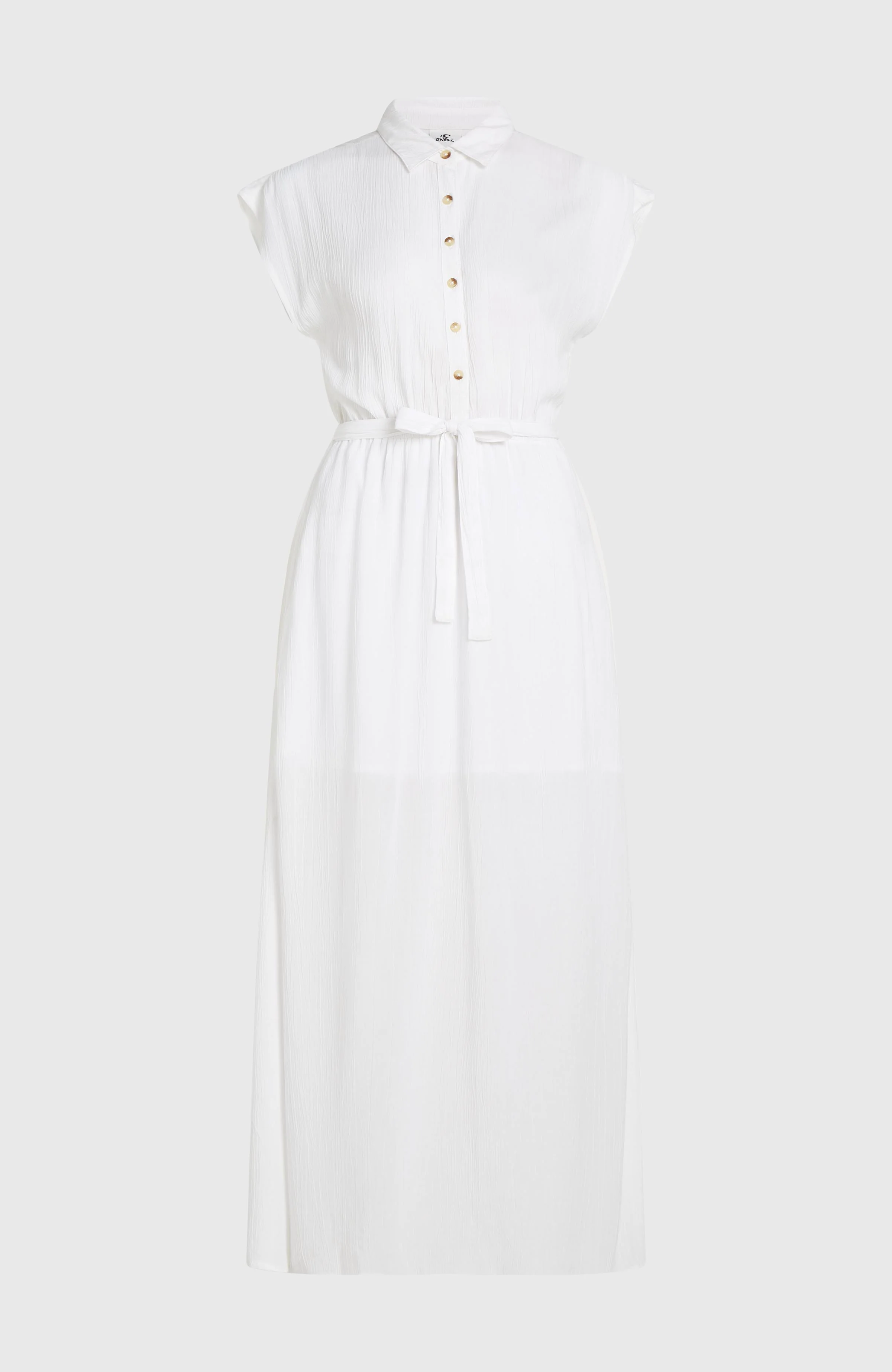 Lori Maxi Shirt Dress | Snow White