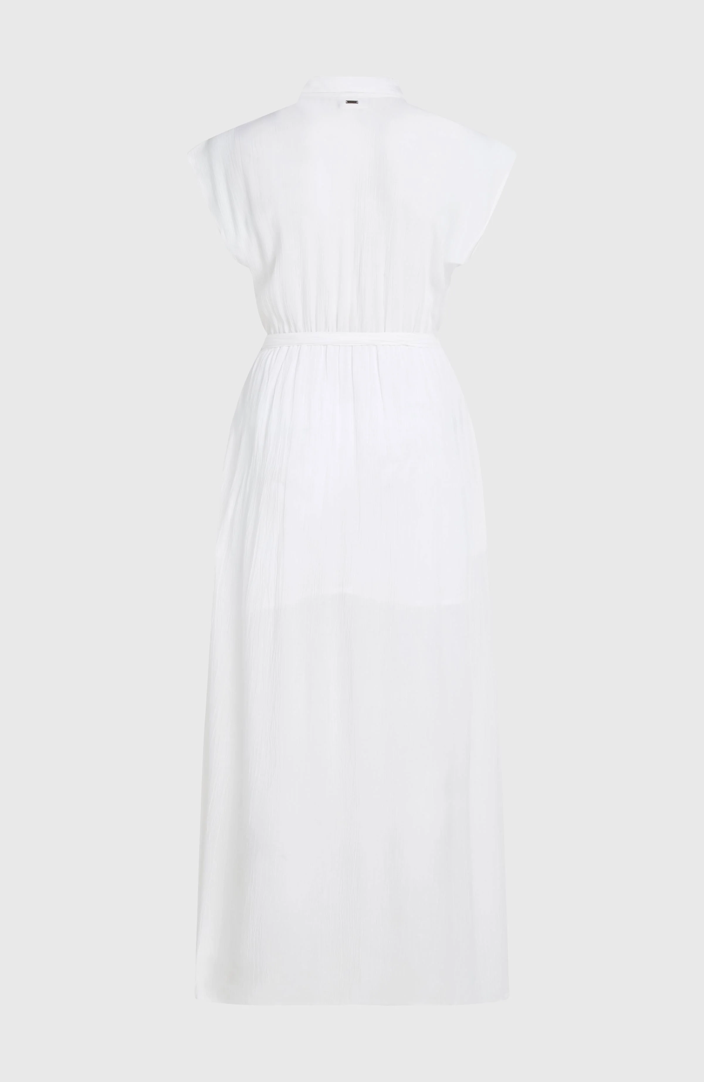 Lori Maxi Shirt Dress | Snow White