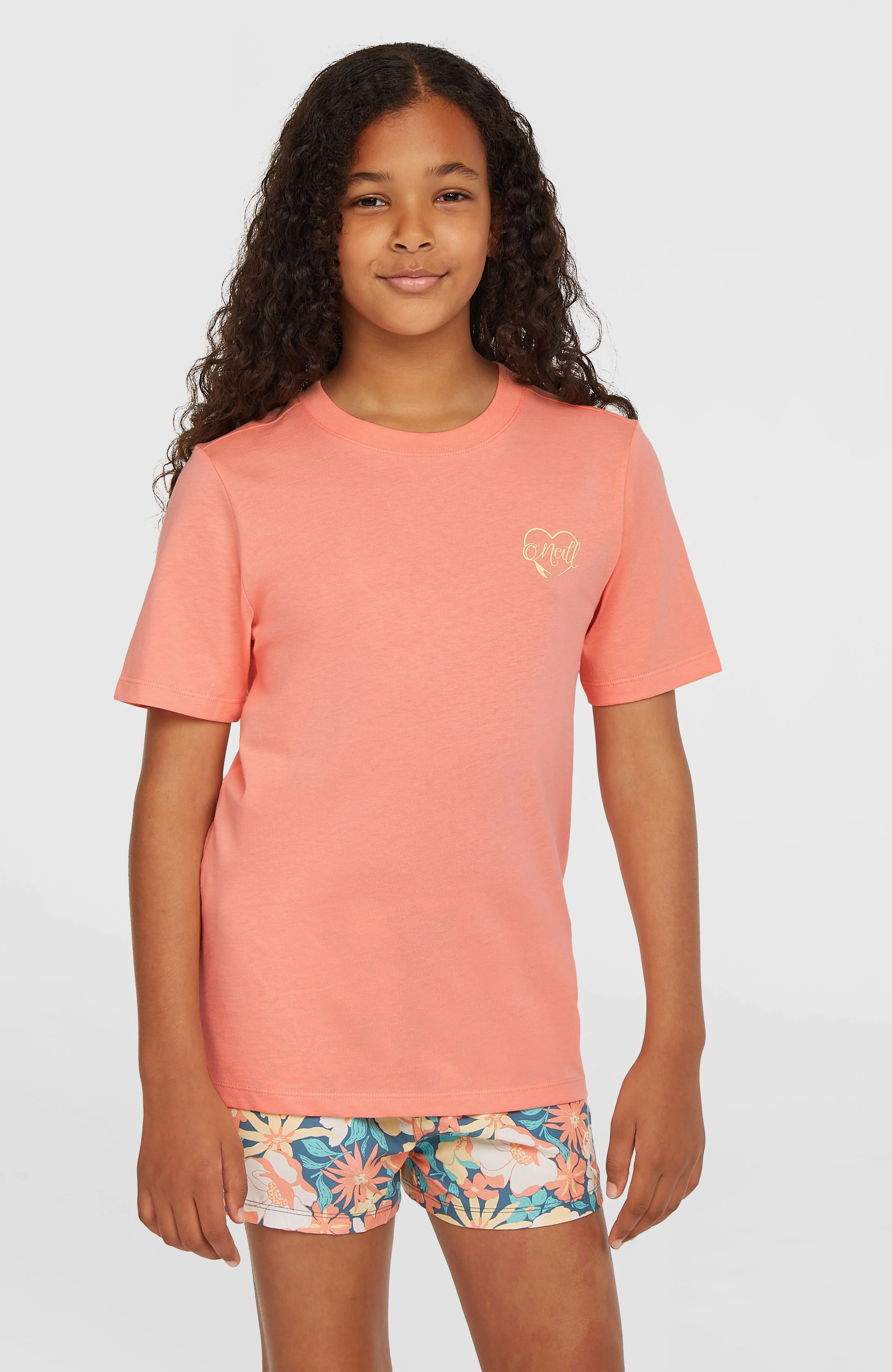 17747-script-t-shirt-coral-pink-1.webp Script T-Shirt | Coral Pink