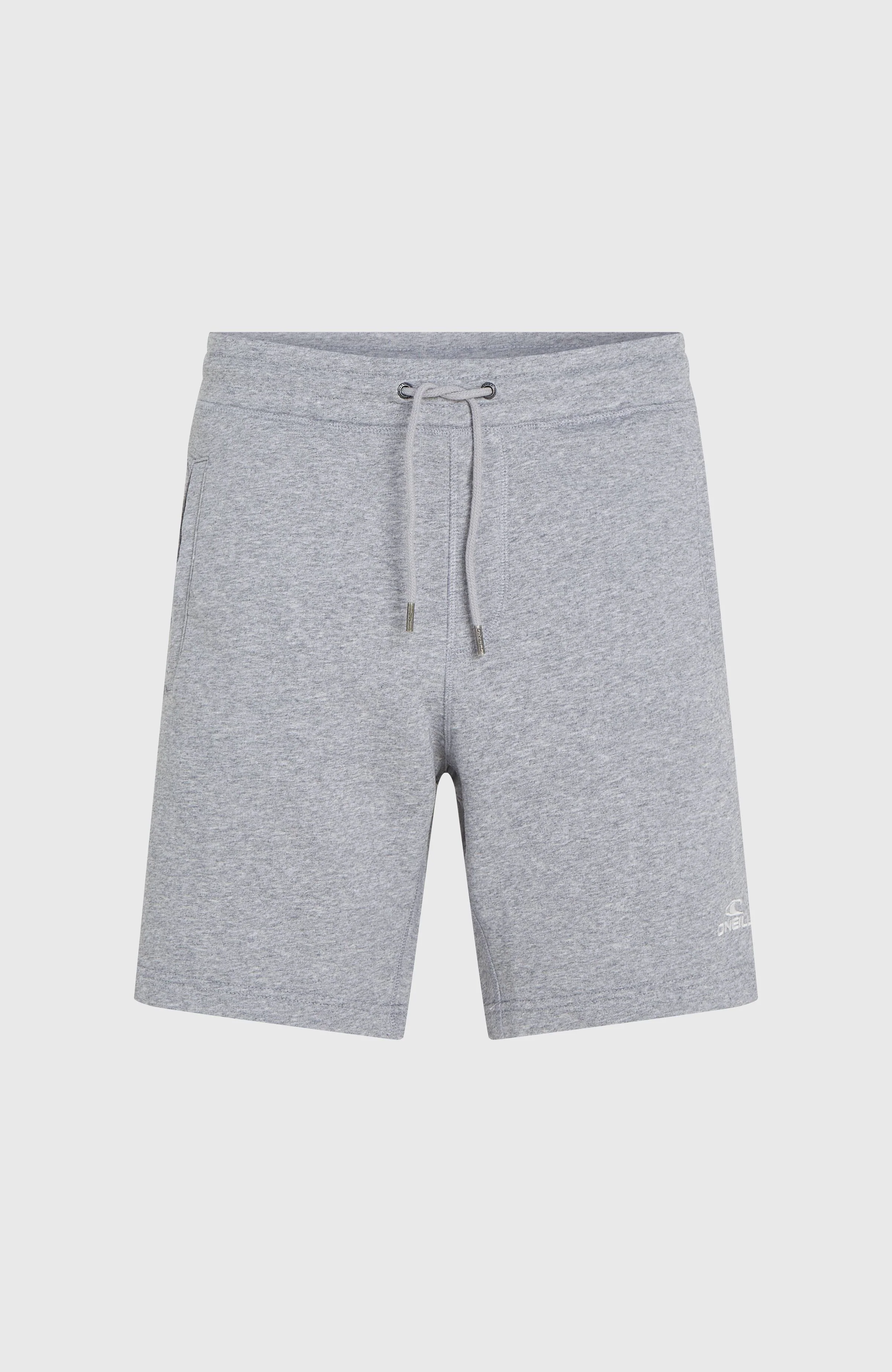 17798-small-logo-sweatshorts-silver-melee-1.webp Small Logo Sweatshorts | Silver Melee