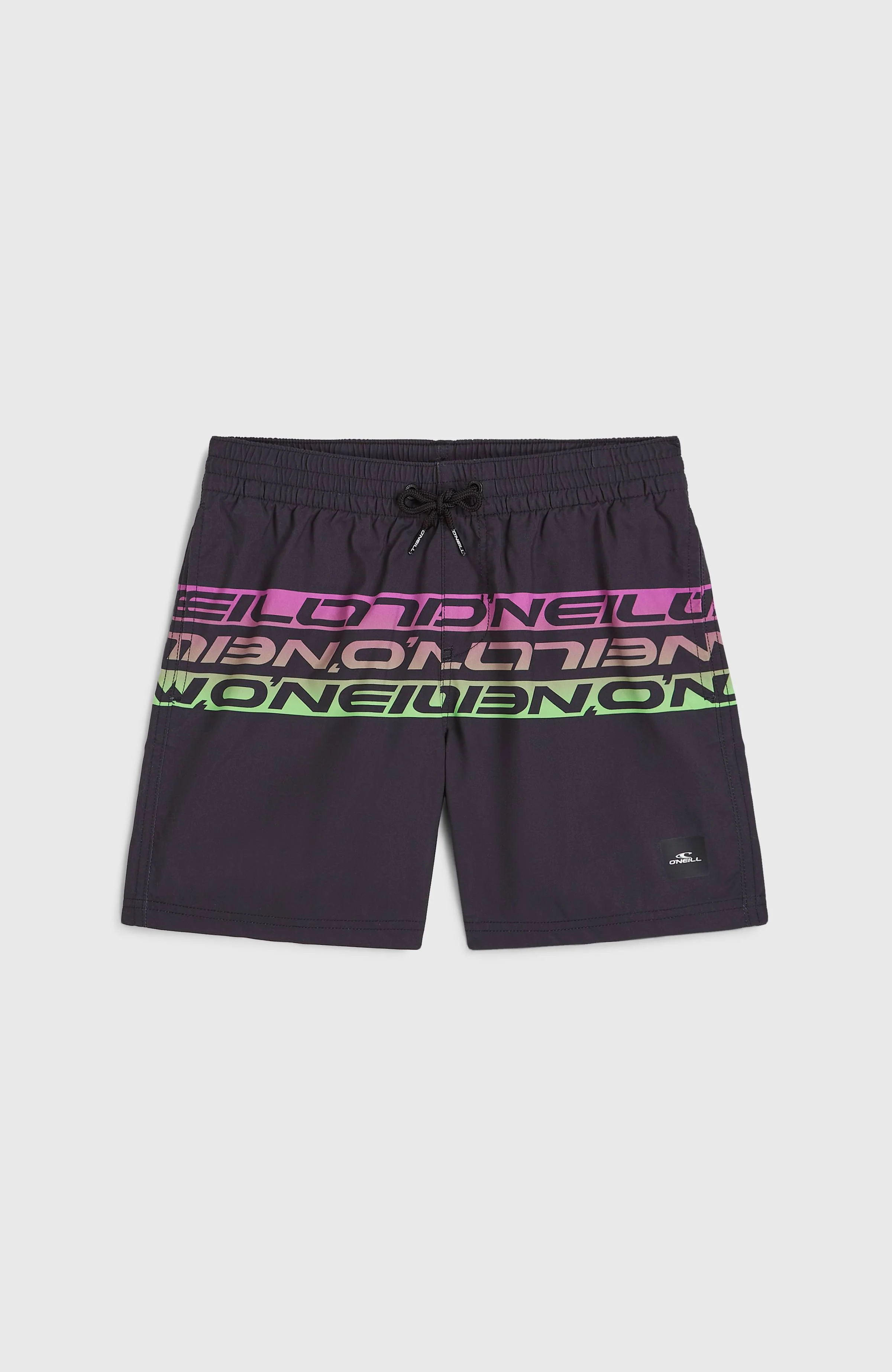 17817-cali-stripe-14-swim-shorts-black-upside-down-1.webp Cali Stripe 14'' Swim Shorts | Black Upside Down