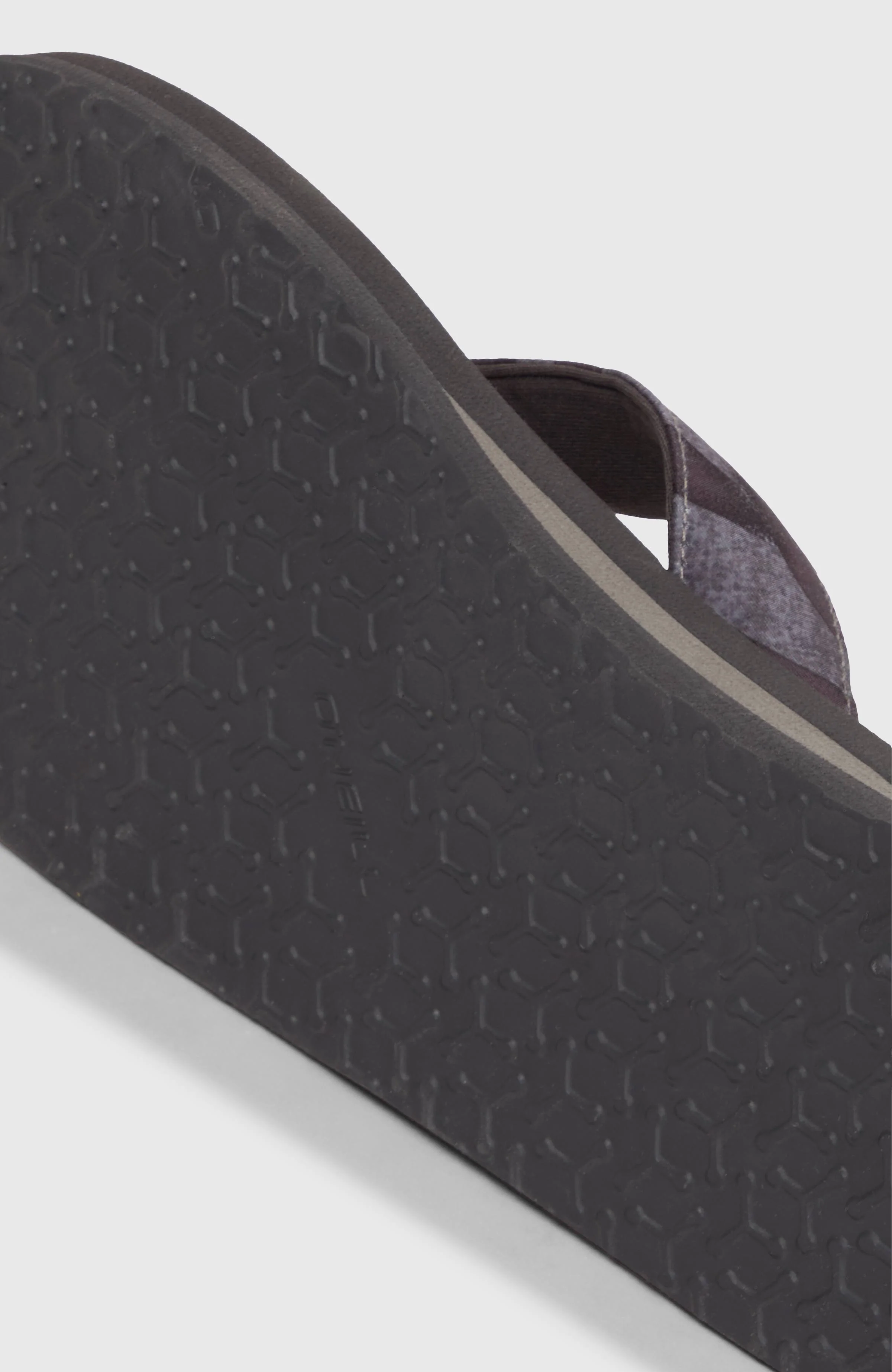 O’Neill Fabric Sandals | Black Dipped Leaves