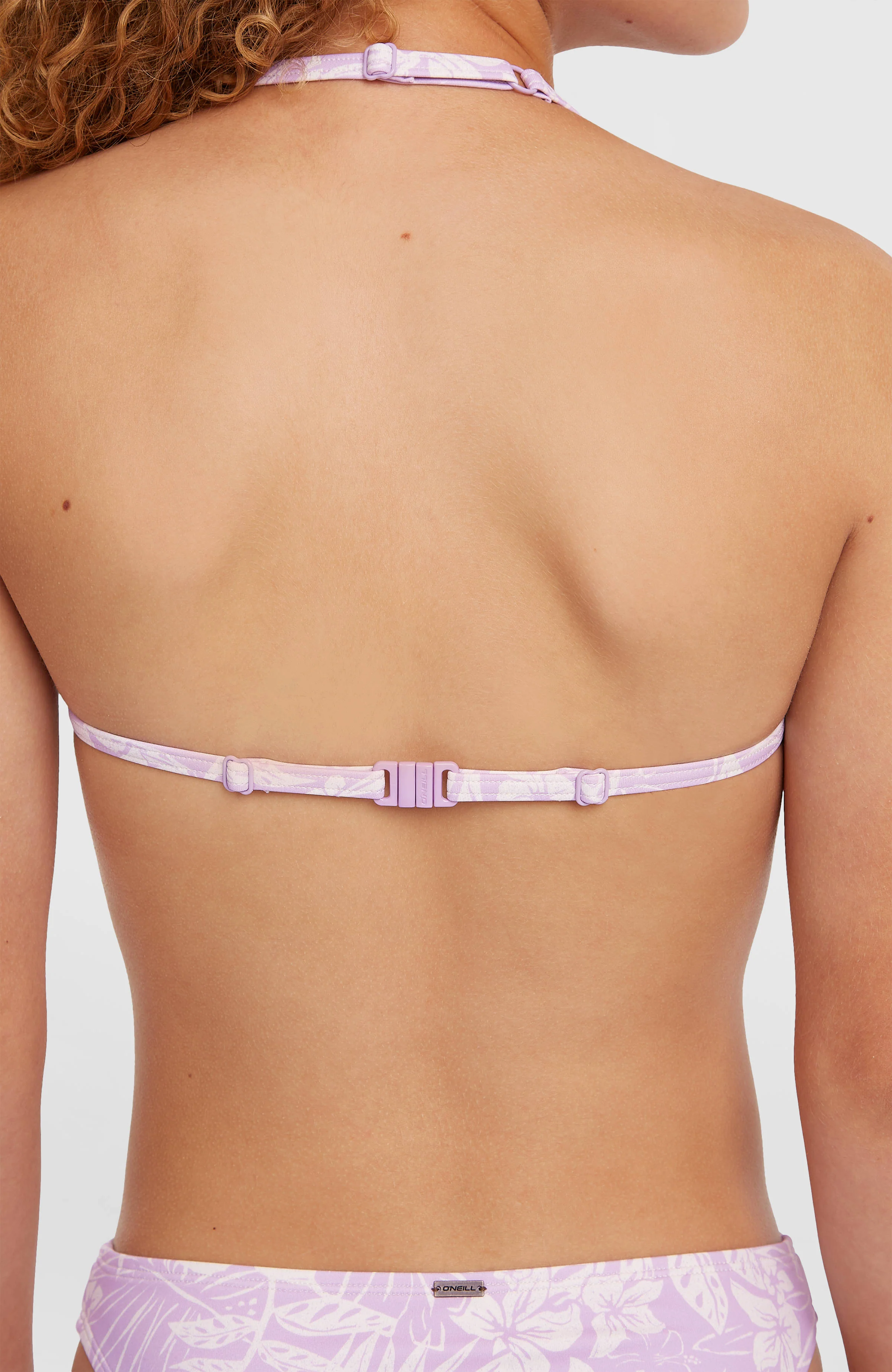 Essentials Triangle Bikini Set | Purple Island Sky