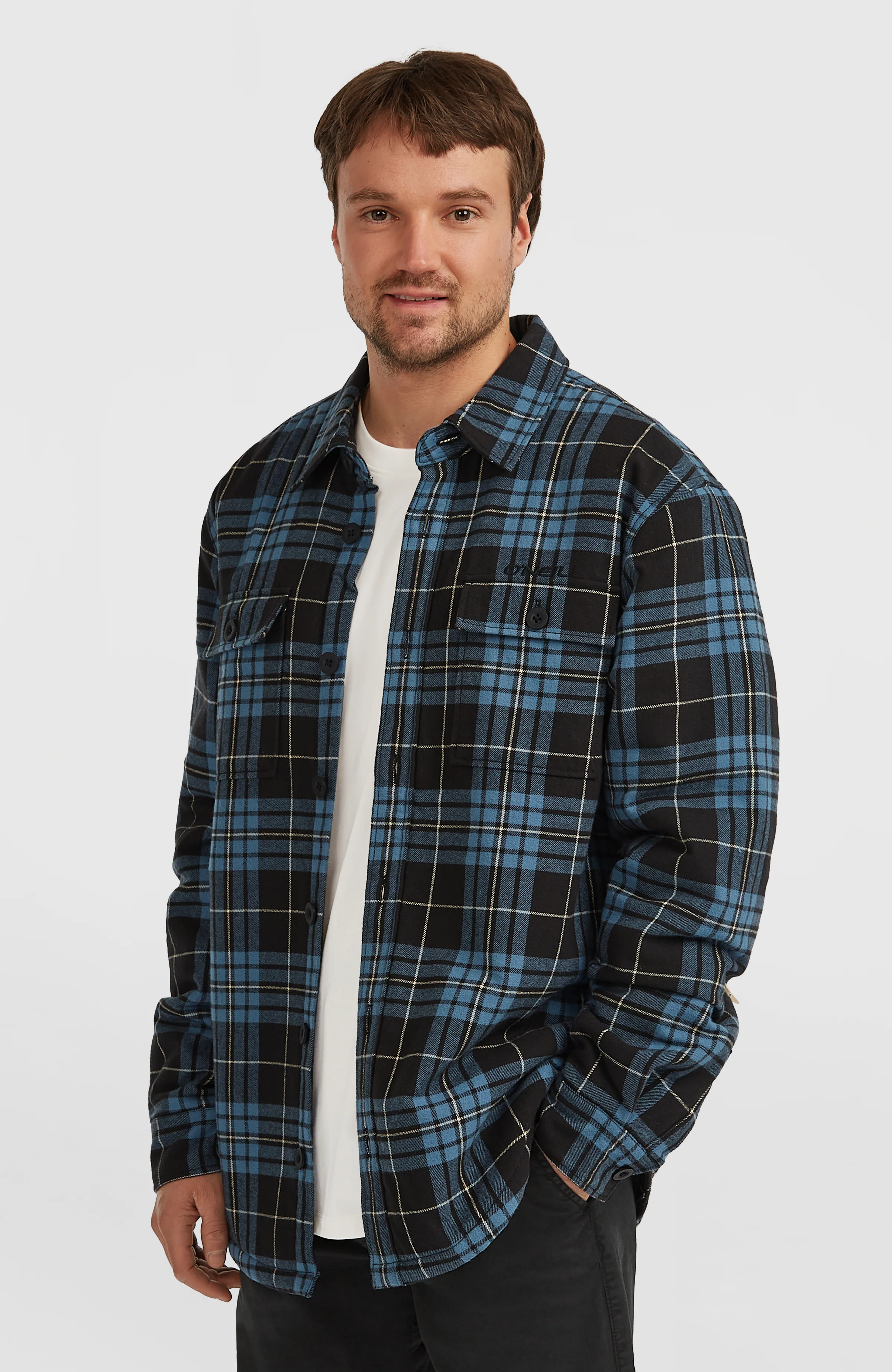 18359-must-have-fleece-lined-shirt-blue-flannel-check-1.webp Must-Have Fleece-Lined Shirt | Blue Flannel Check