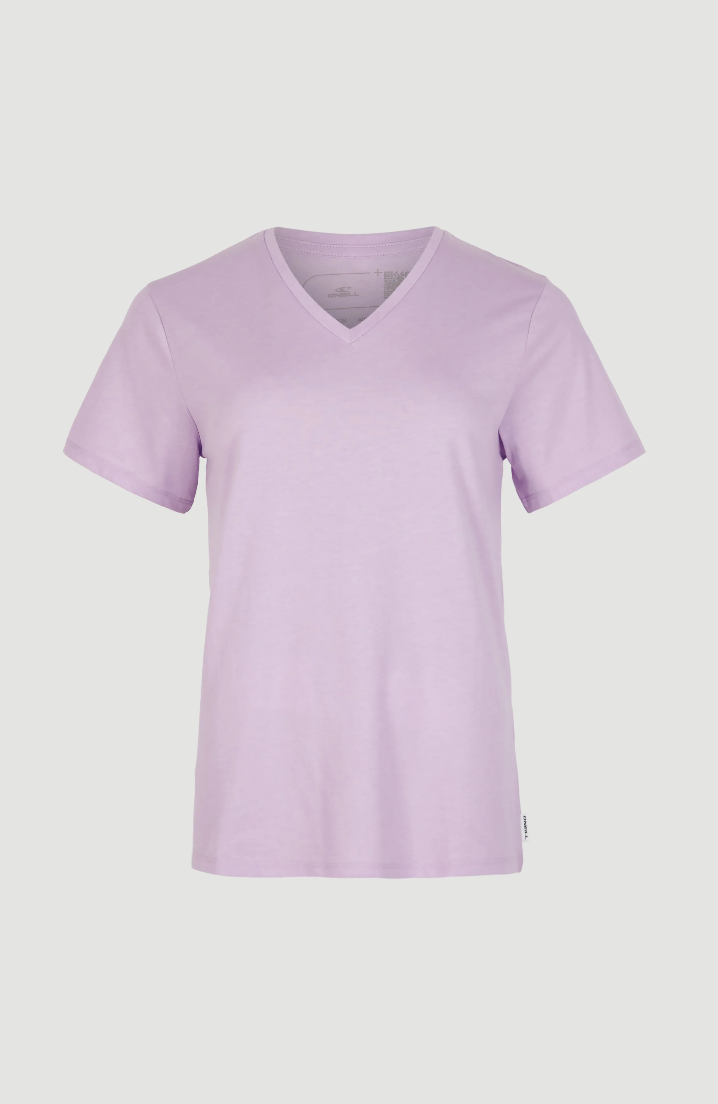18510-essentials-v-neck-t-shirt-purple-rose-1.webp Essentials V-Neck T-Shirt | Purple Rose