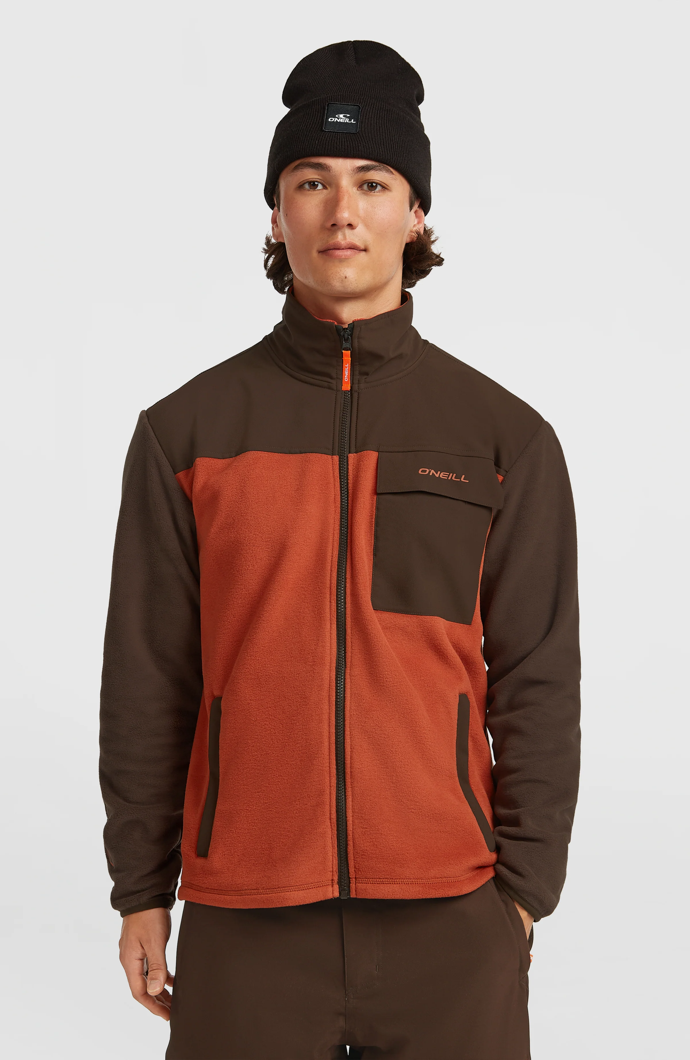 18522-fwc-peak-polartec-fleece-coffee-bean-colour-block-1.webp FWC'Peak Polartec® Fleece | Coffee Bean Colour Block